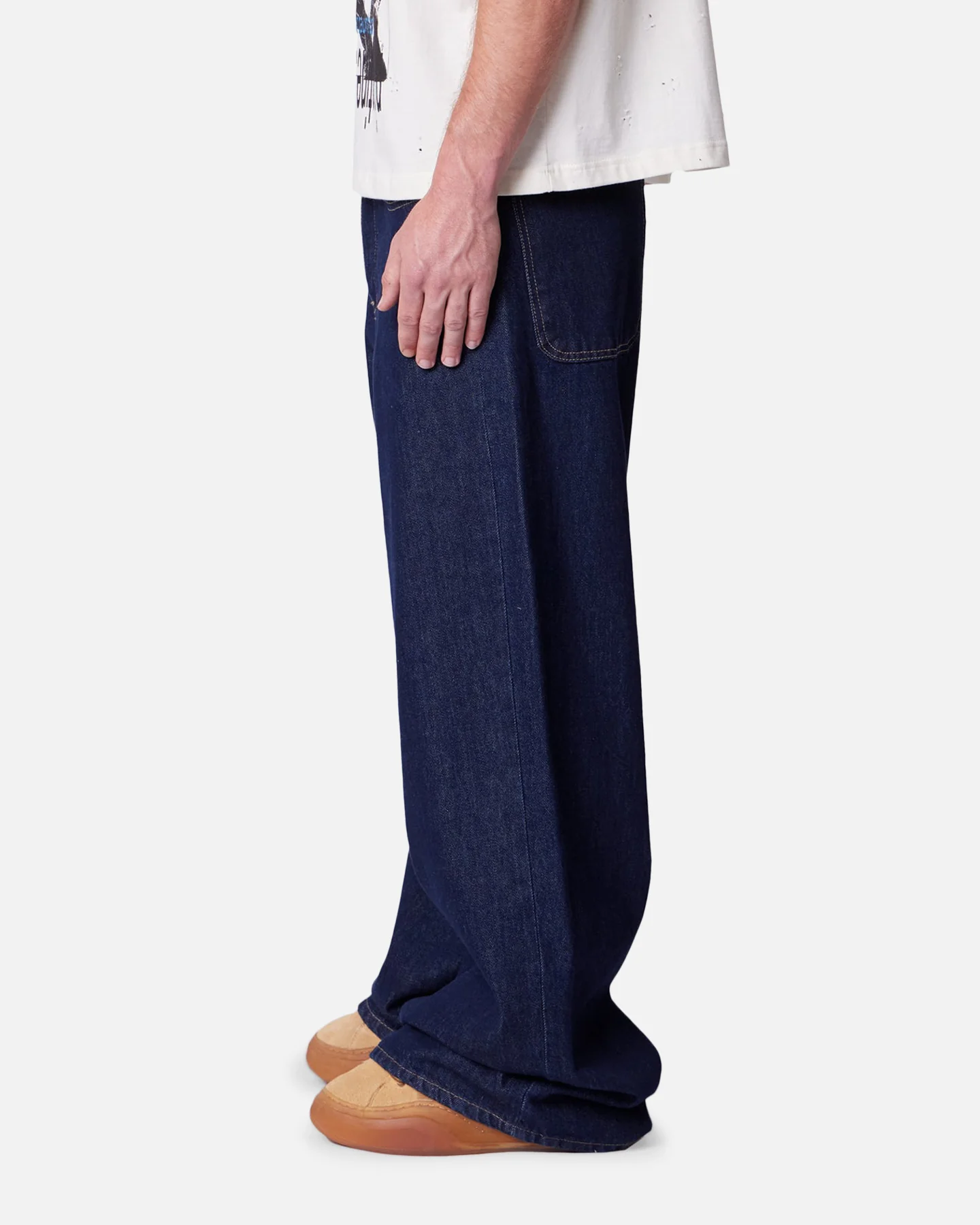 MNML Rave Raw Jeans Rinse Indigo - Image 3
