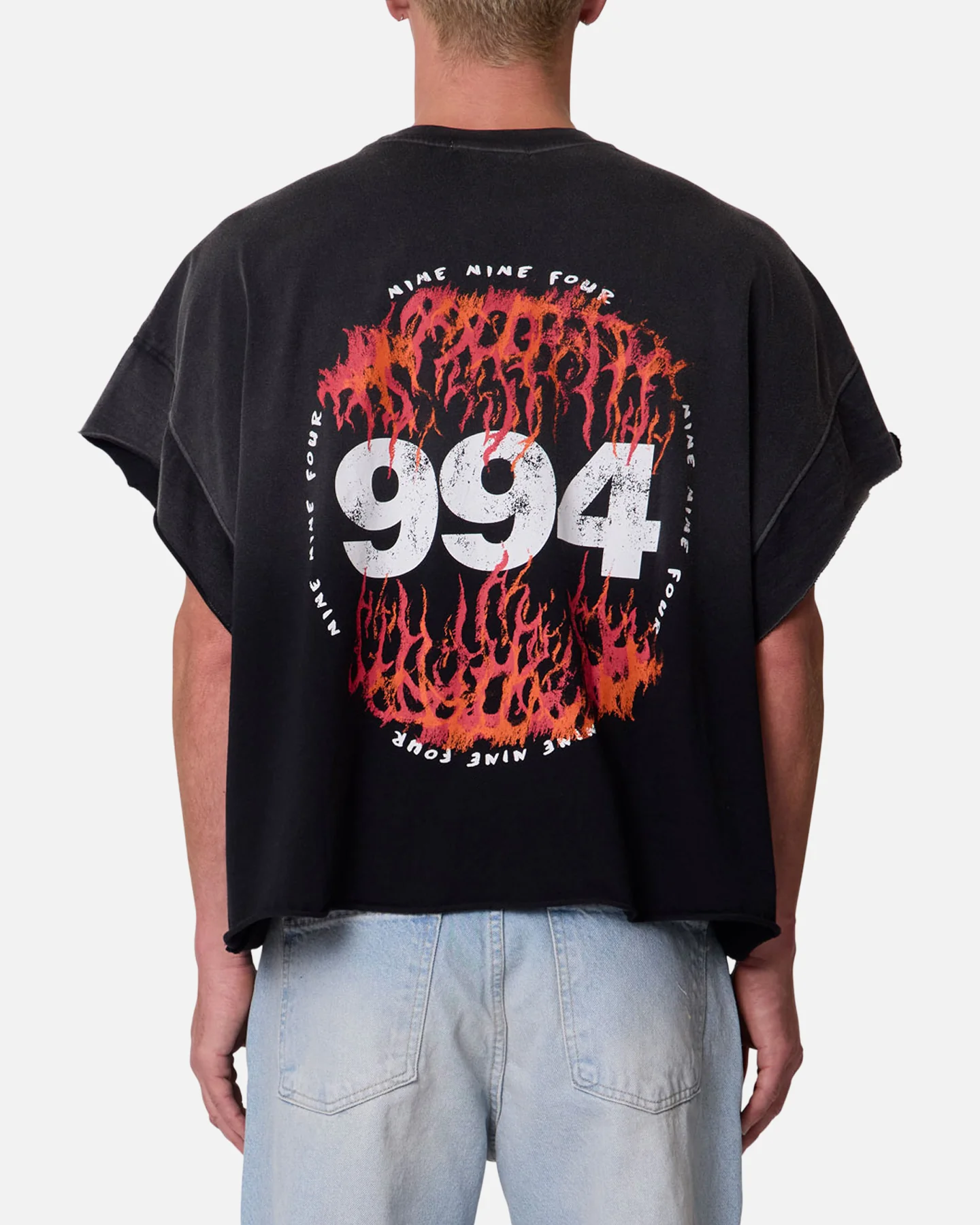 MNML Ritual Cut Off T-Shirt Black - Image 2