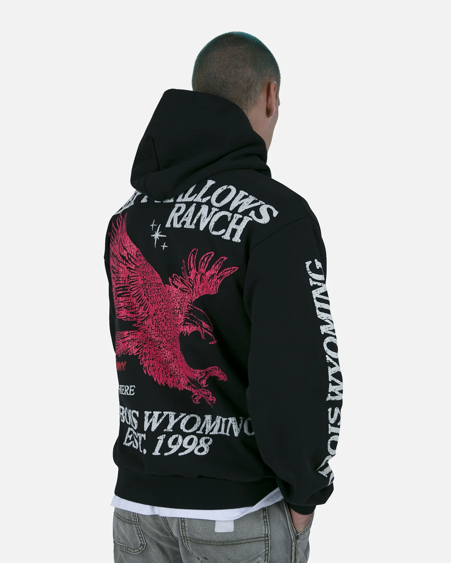 MNML Sleepy Hallows Hoodie Off Black - Image 6