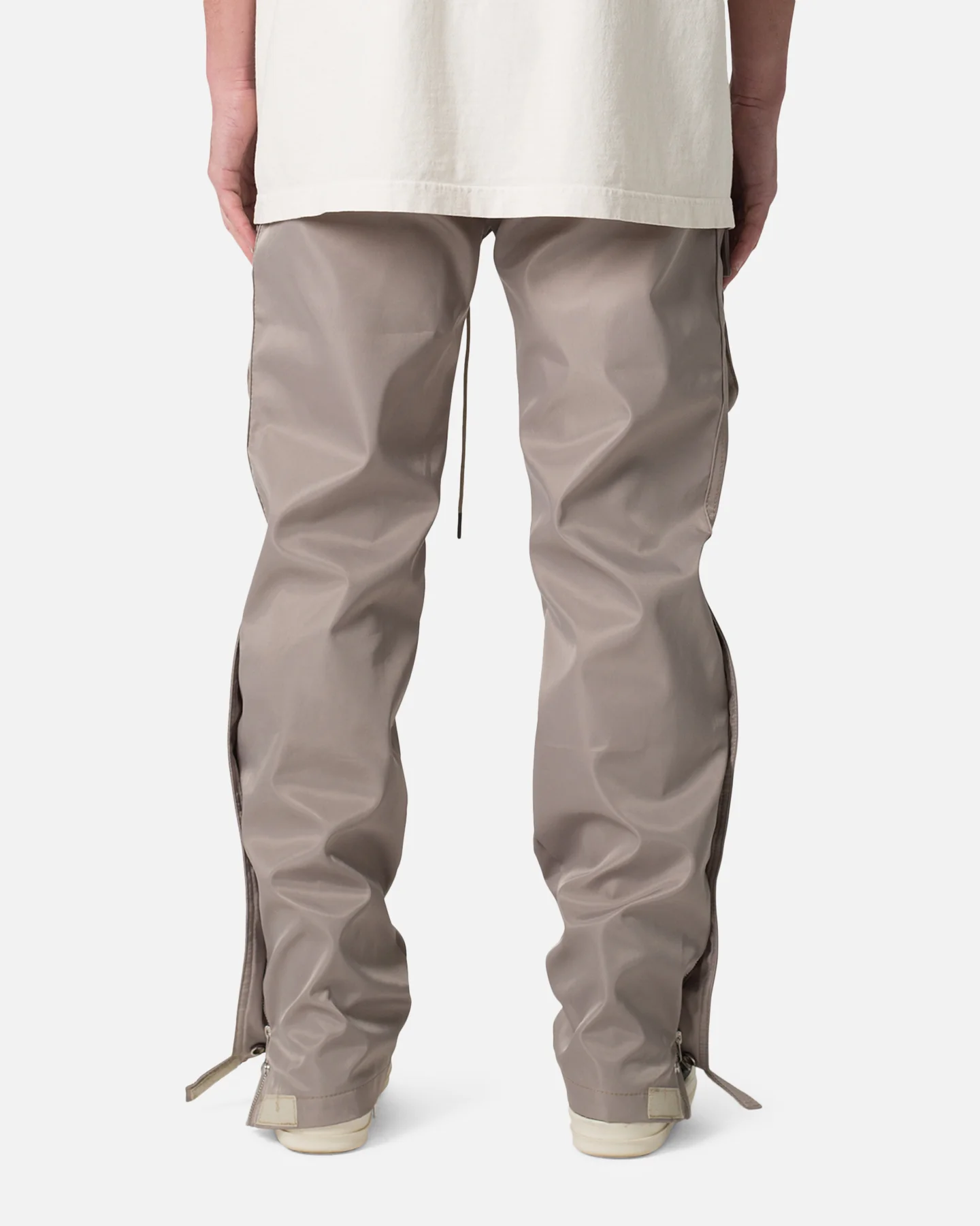 MNML Snap Front Cargo Pants Grey - Image 4