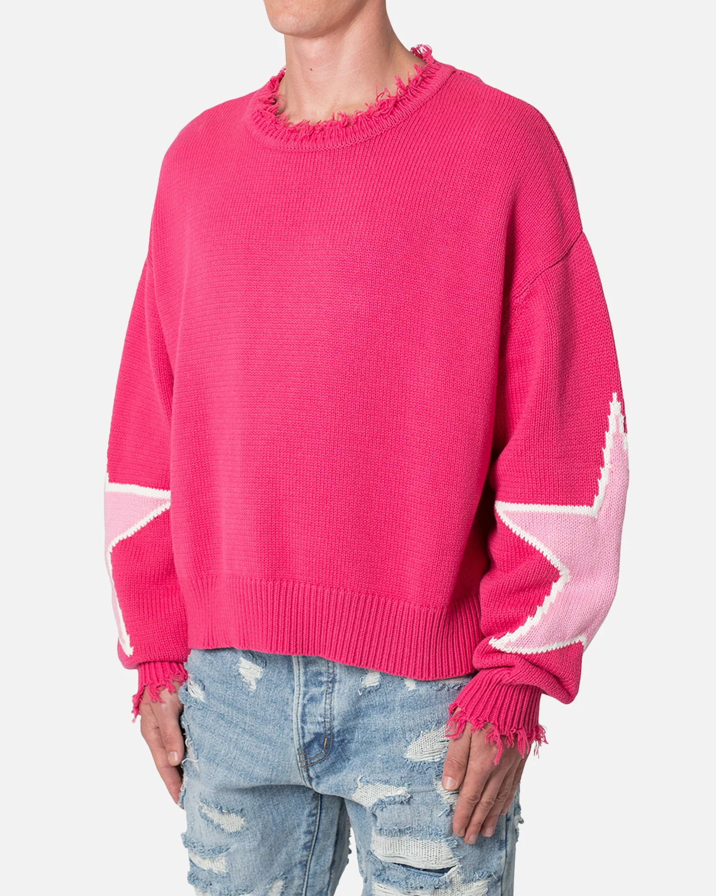 MNML Star Sweater Pink - Image 2