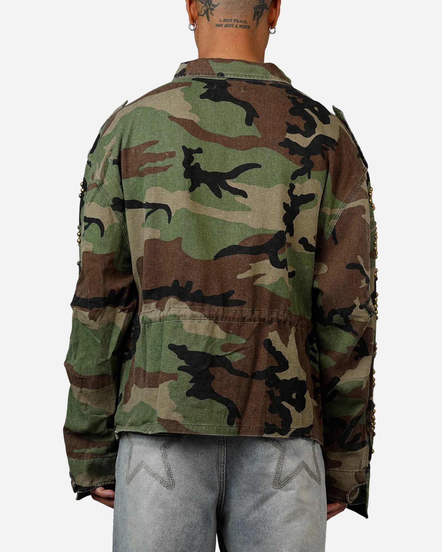 MNML Studded Camo Jacket Camo - Image 2