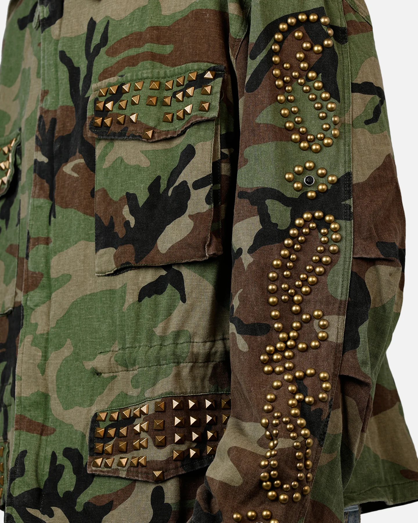 MNML Studded Camo Jacket Camo - Image 6