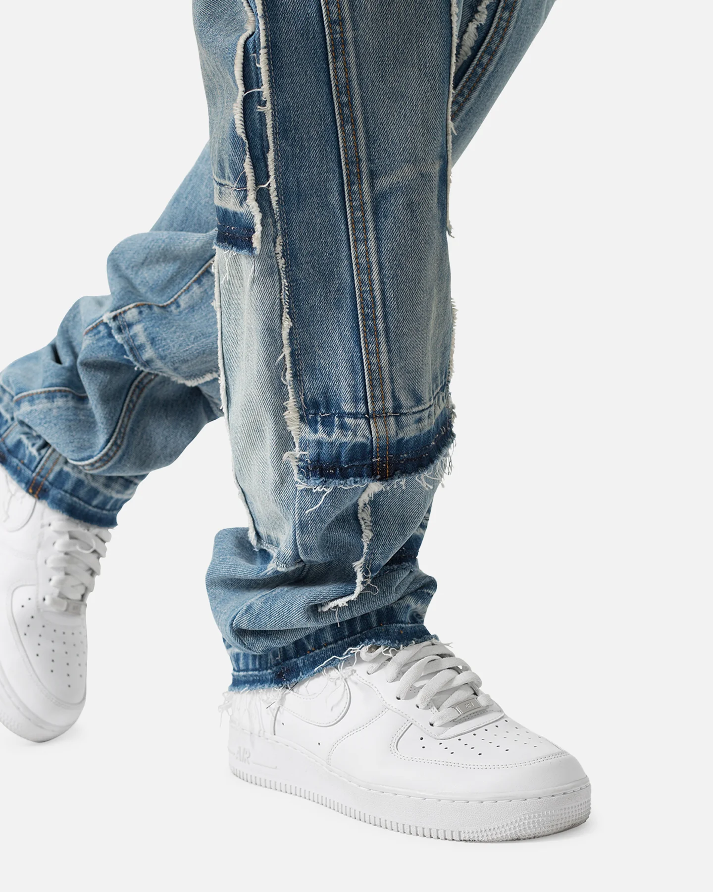 MNML V381 Baggy Denim Jeans Blue - Image 6