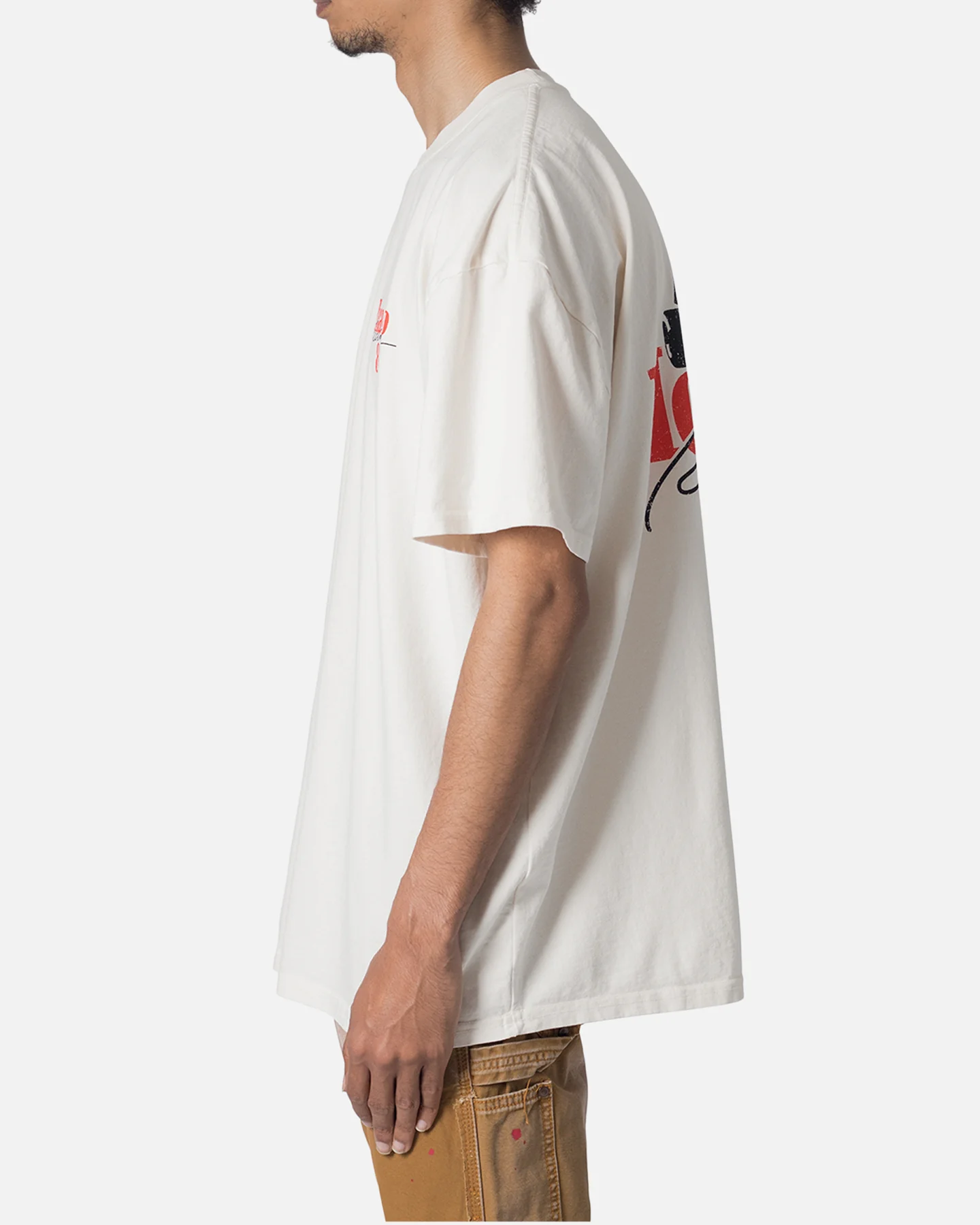MNML Vintage Monaco T-Shirt Off White - Image 3