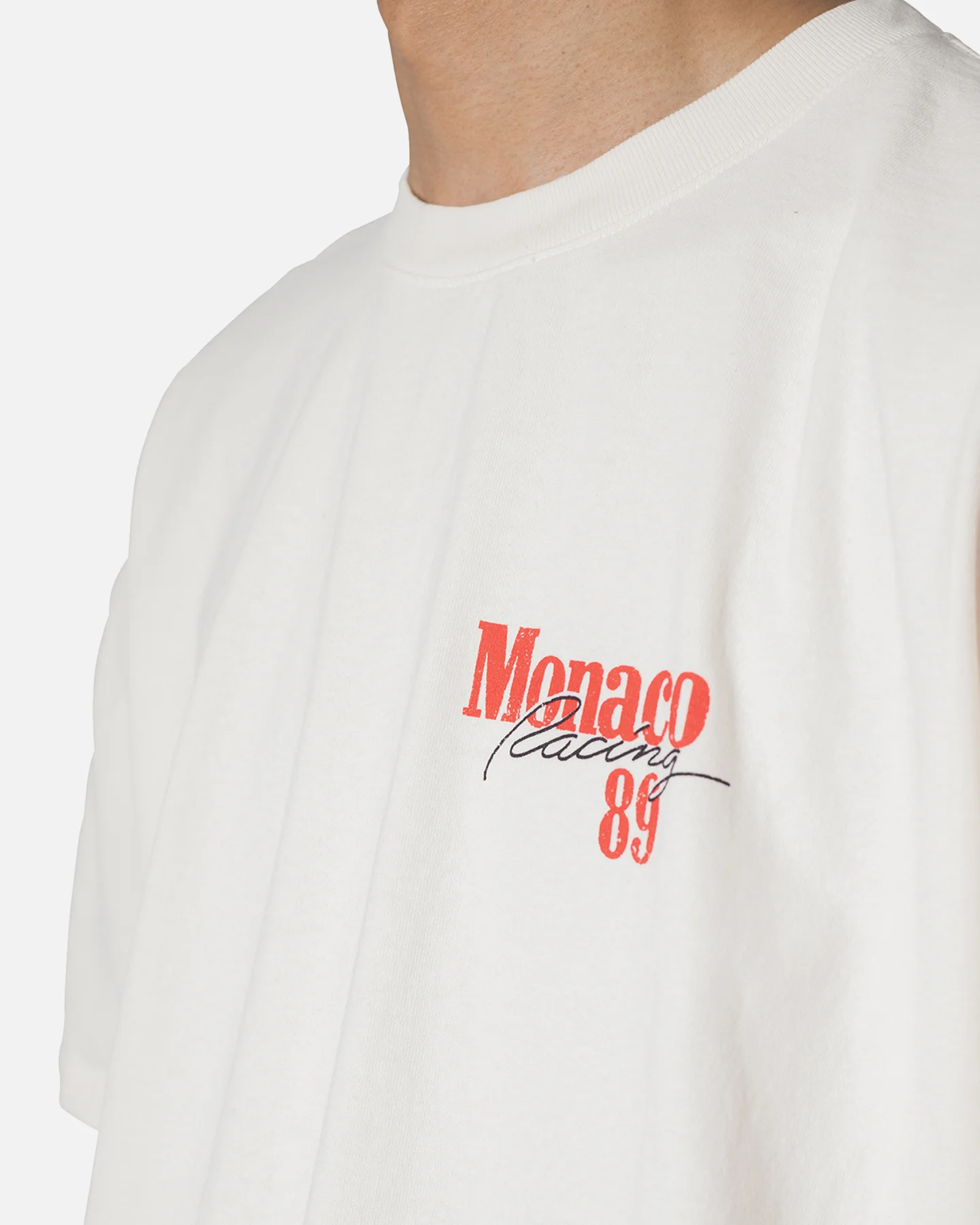 MNML Vintage Monaco T-Shirt Off White - Image 5