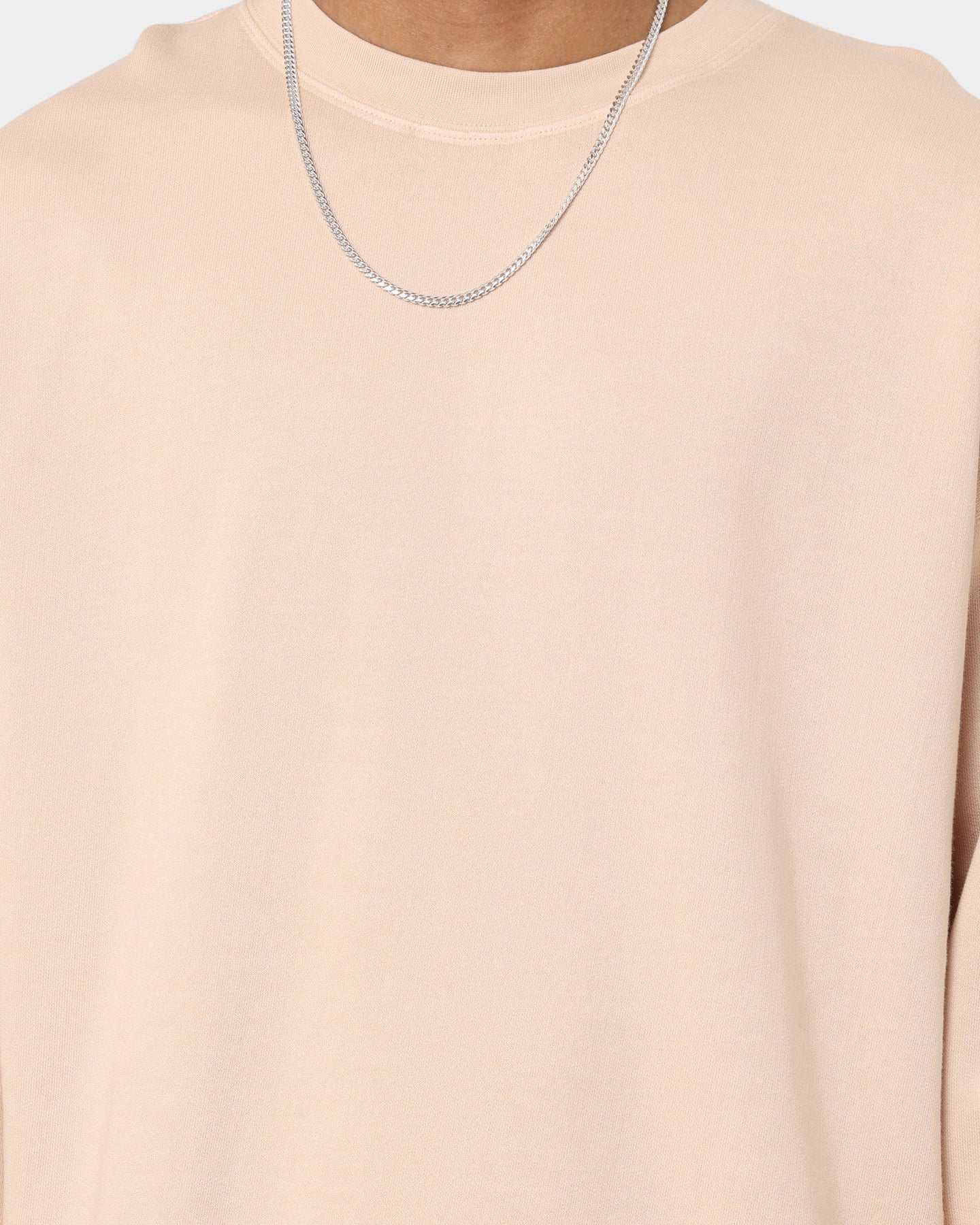 MNML Vintage Wash Crewneck Cream - Image 3