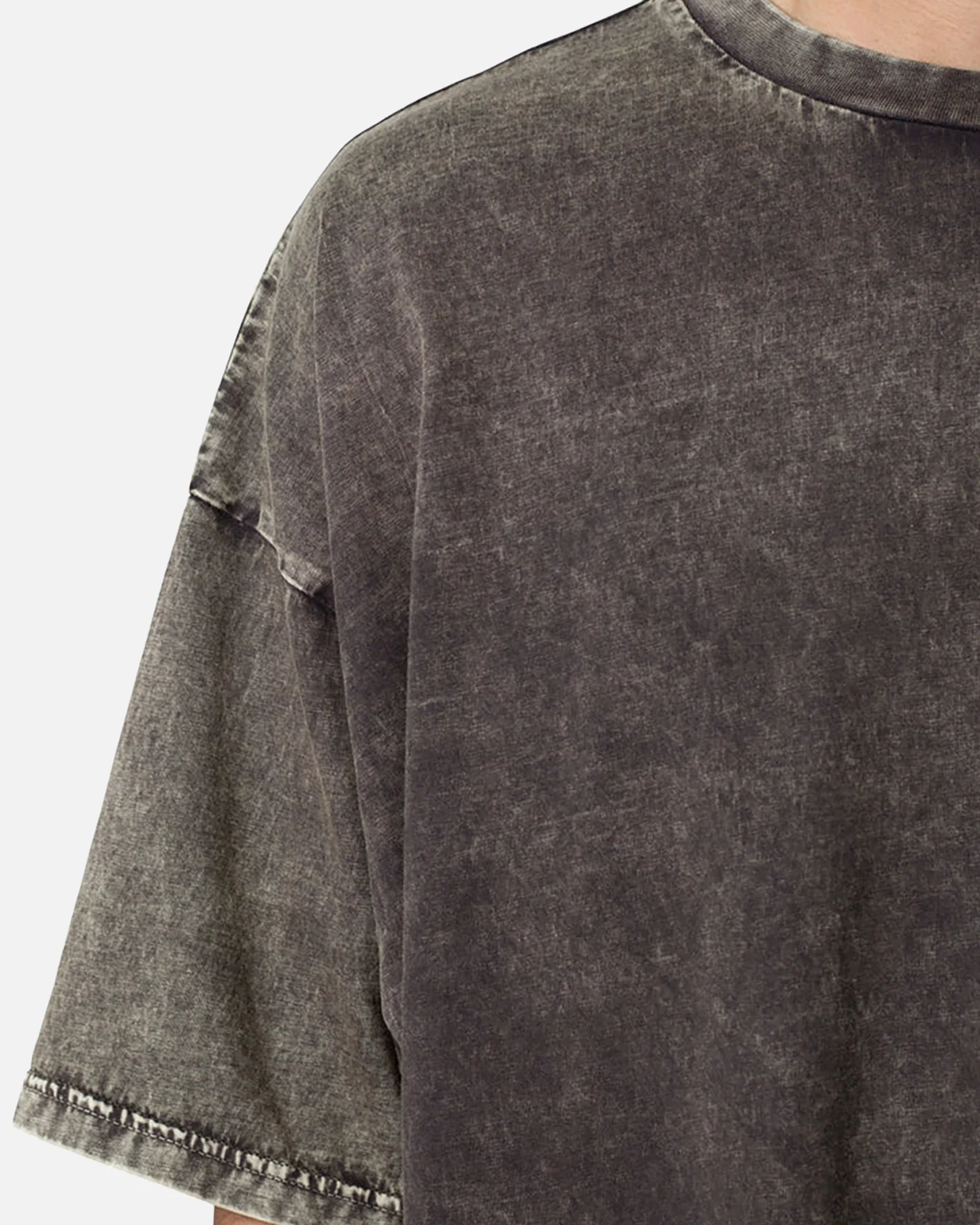 MNML Washed Acid T-Shirt Black - Image 6