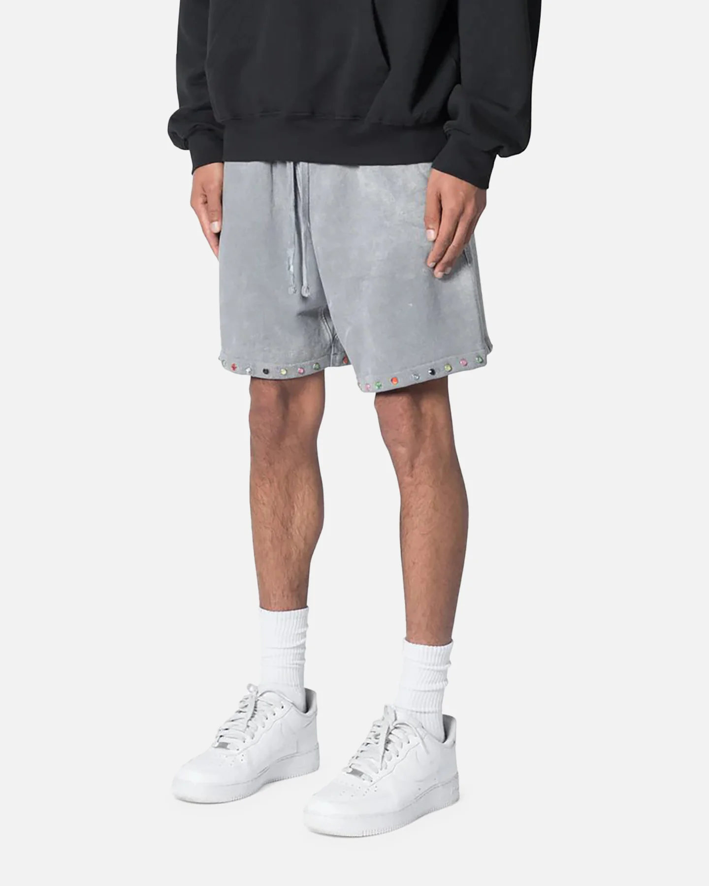 MNML Washed Gradient Shorts Washed Black - Image 2