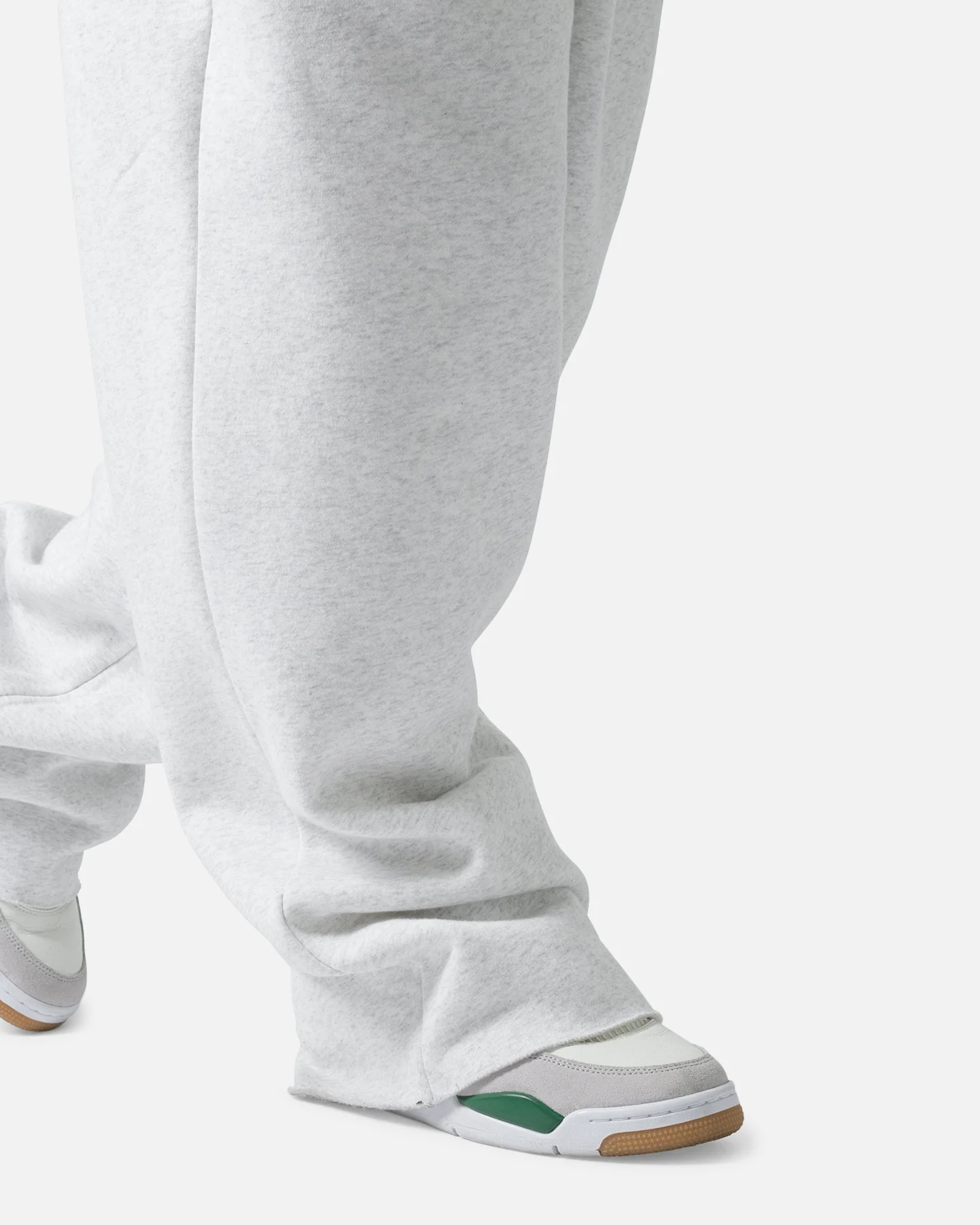 MNML Washed Ultra Baggy Sweatpants Heather Grey - Image 7