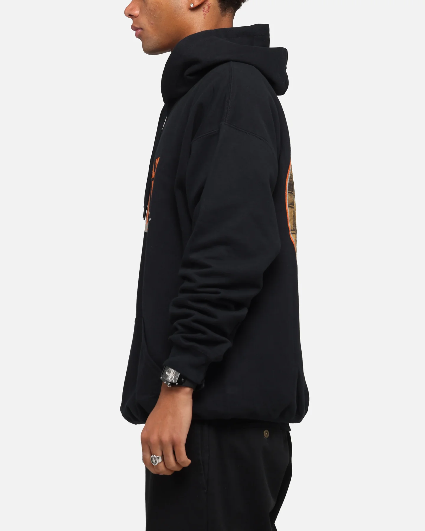 Morgan Wallen Morgan Tennessee Hoodie Washed Black - Image 6