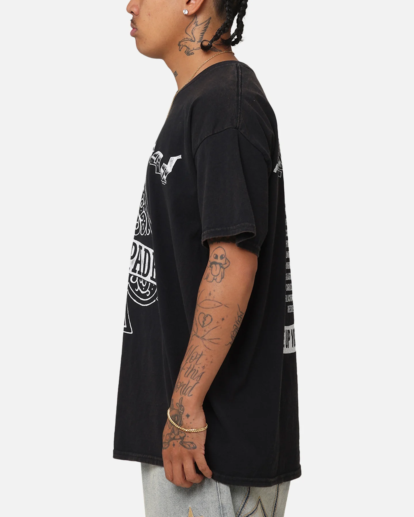 Motorhead Ace Up Your Sleeve T-Shirt Faded Black - Image 6