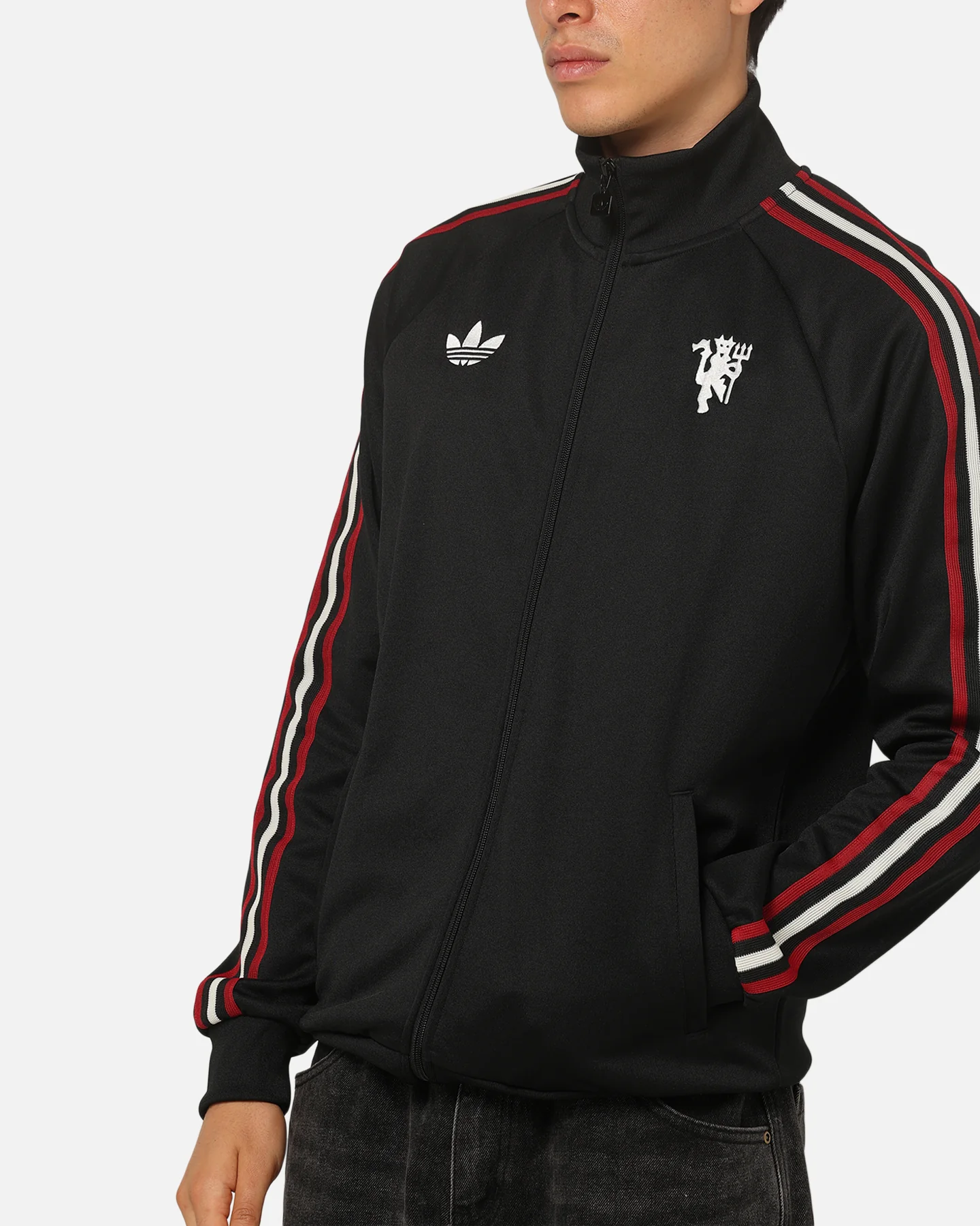 Adidas Manchester United FC OG Track Top Black - Image 6