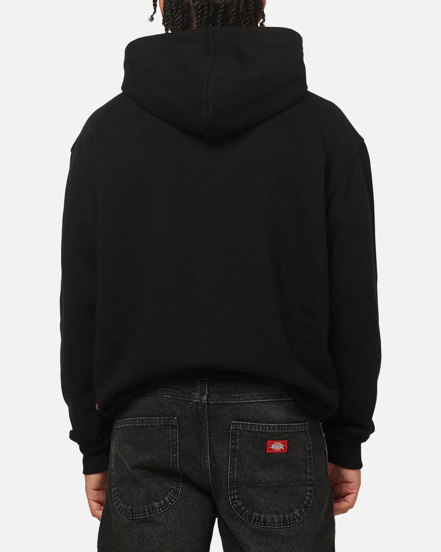 Dickies Nashport Pullover Hoodie Black - Image 3