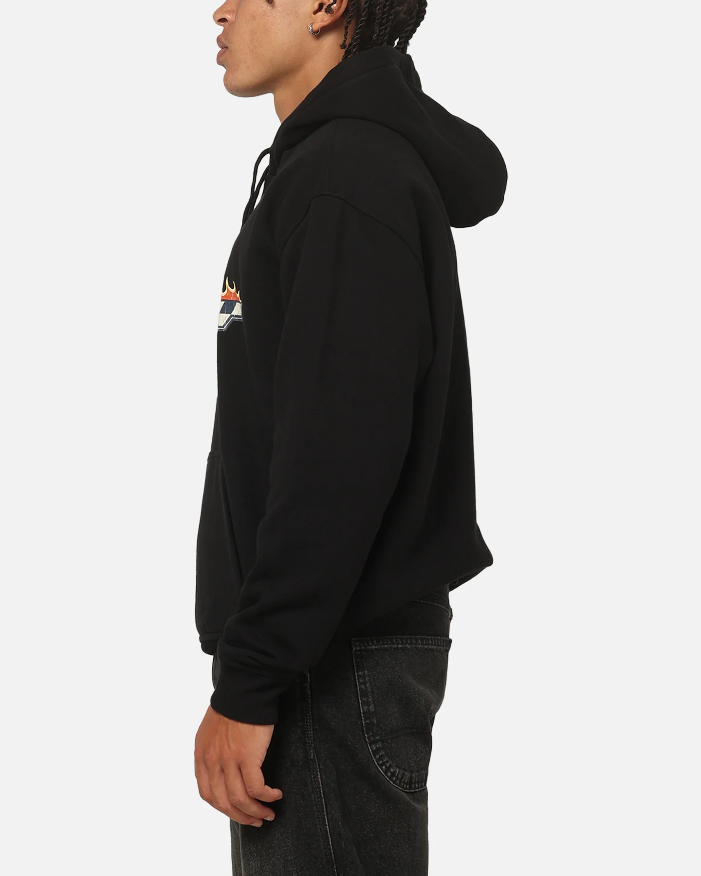 Dickies Nashport Pullover Hoodie Black - Image 5