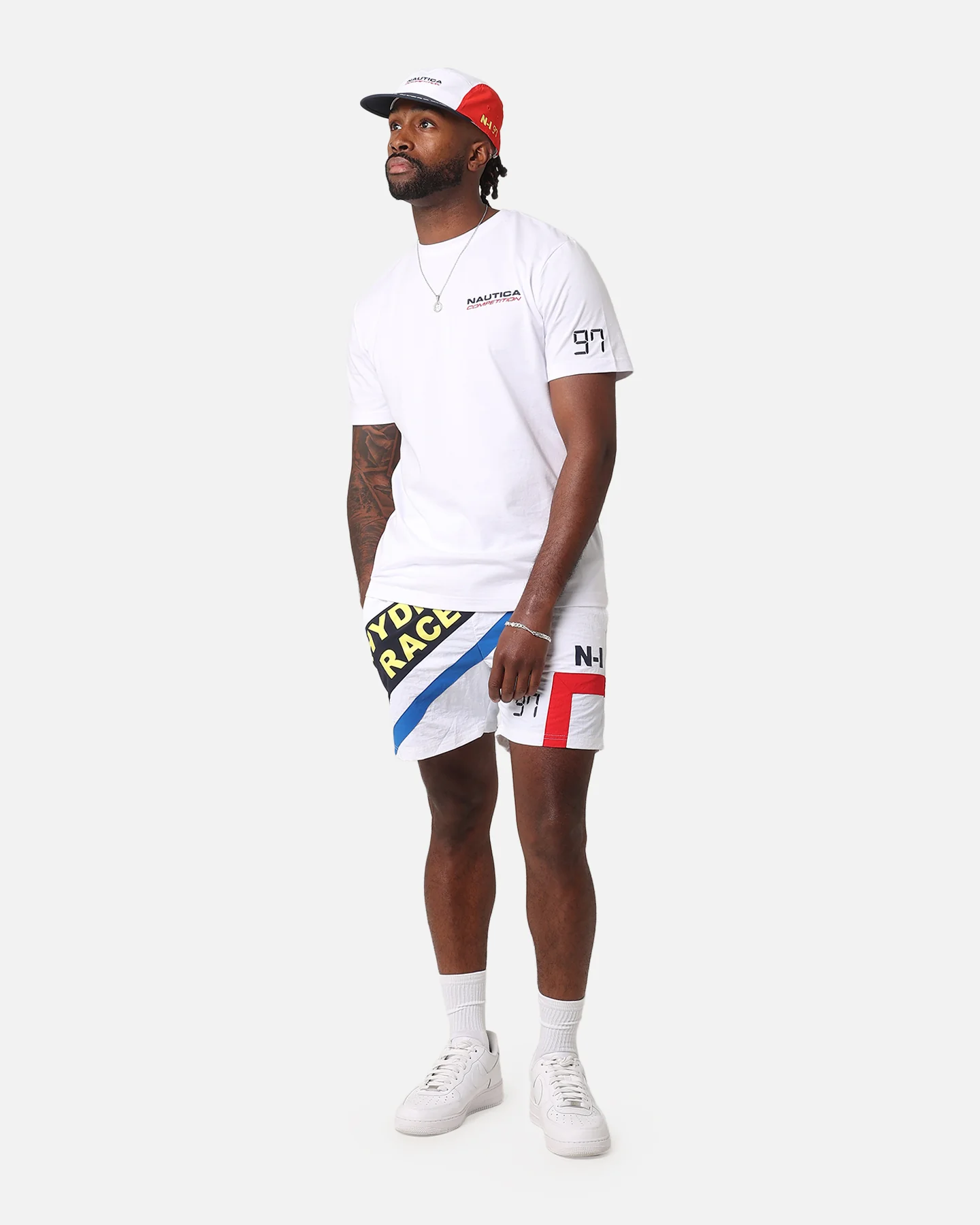 Nautica Arenac Swim Shorts White - Image 2
