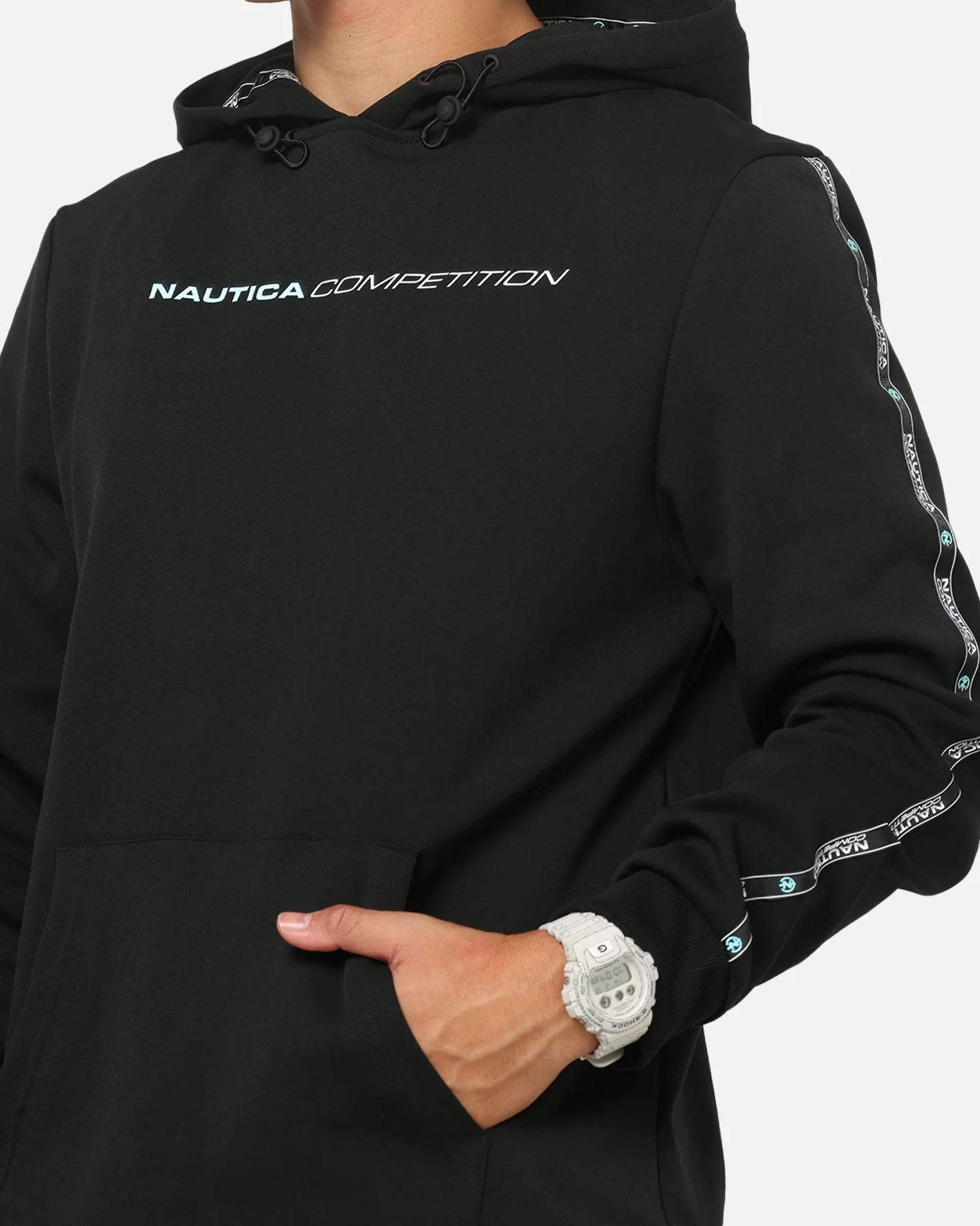 Nautica Benner Oh Hoodie Black - Image 6