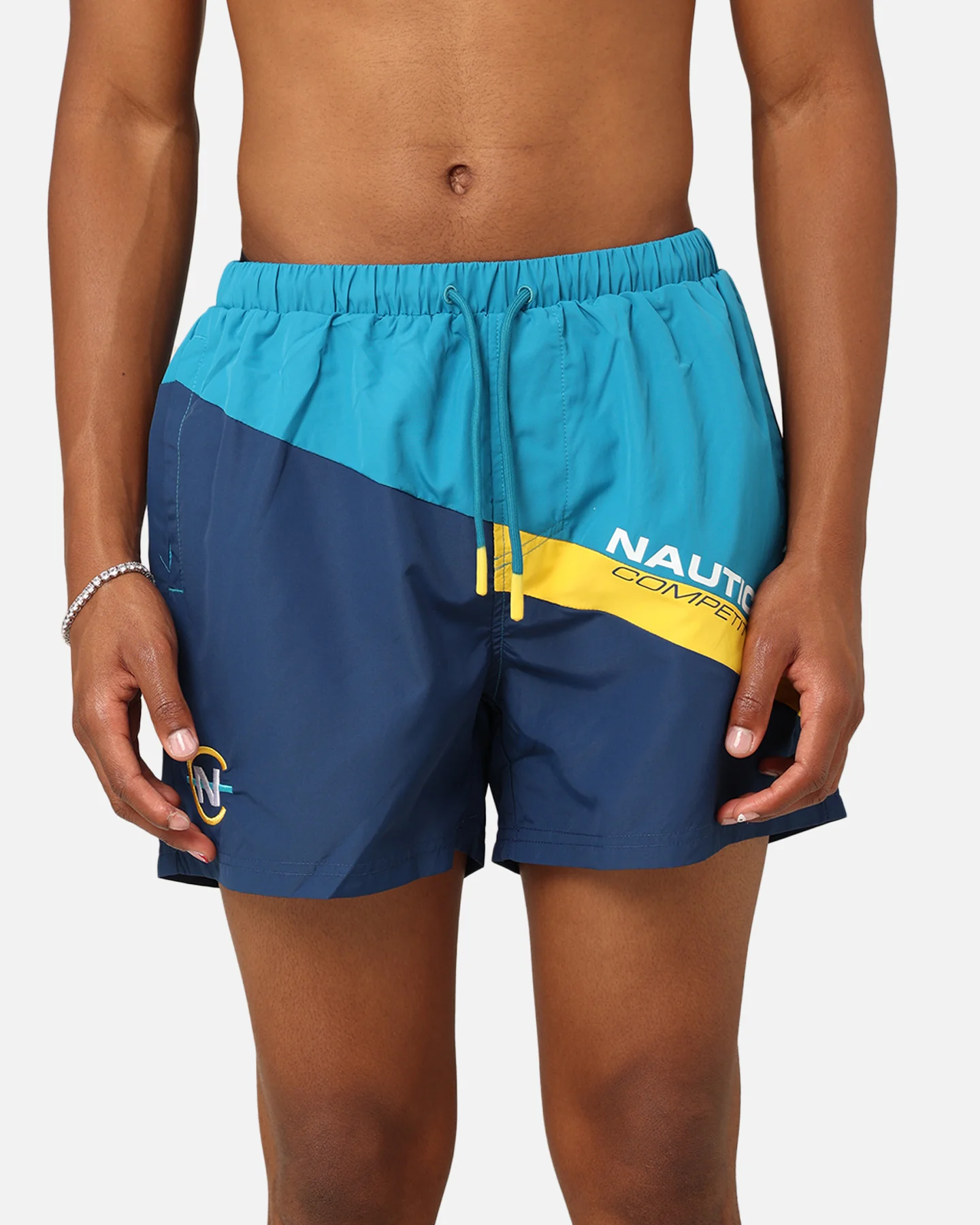 Nautica Pietro 4" Swim Shorts Navy - Image 7