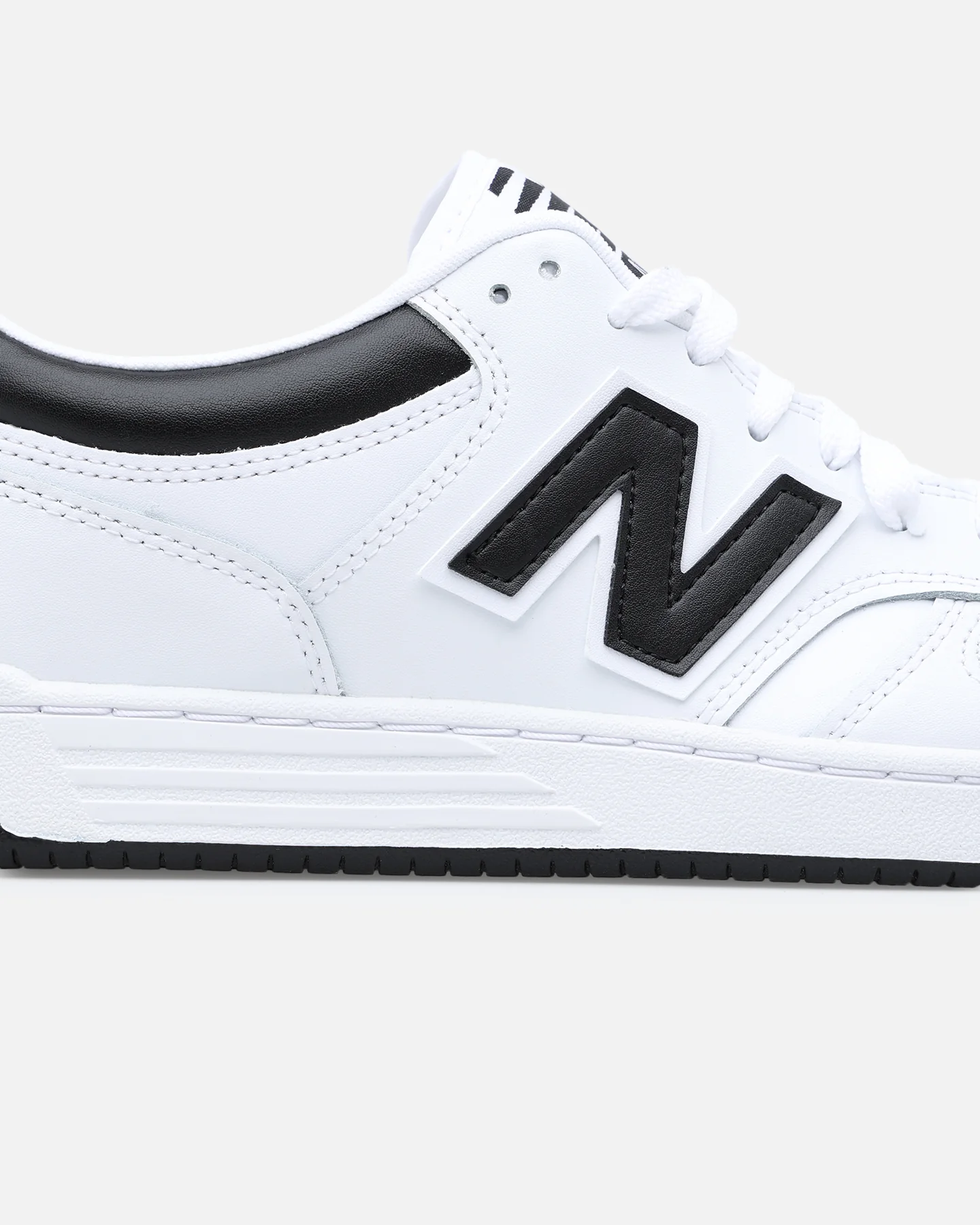 New Balance 480 White/Black - Image 8