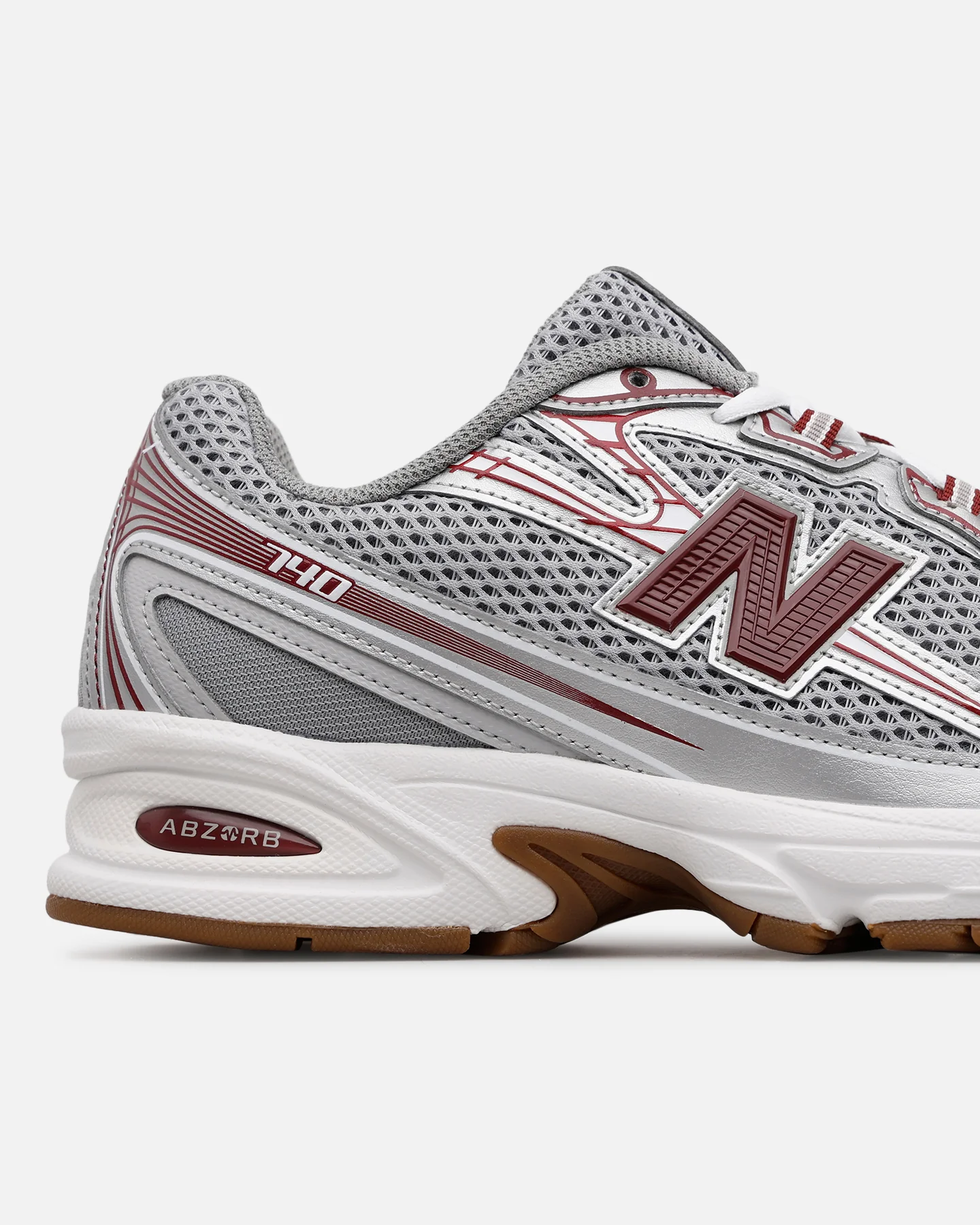New Balance 740 Burgundy - Image 8