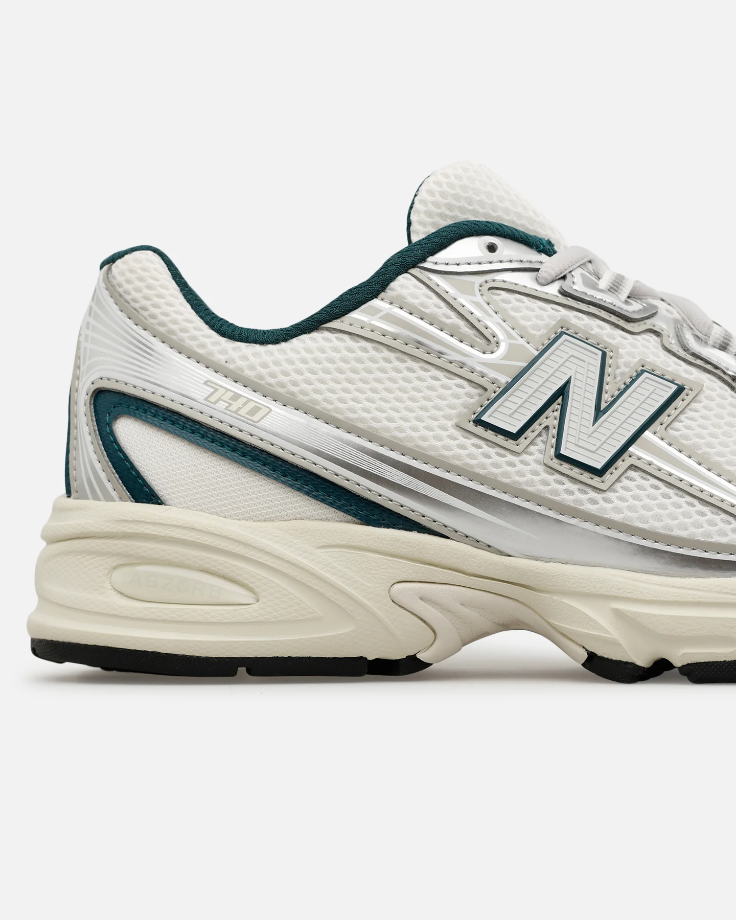 New Balance 740 Silver/Green - Image 8