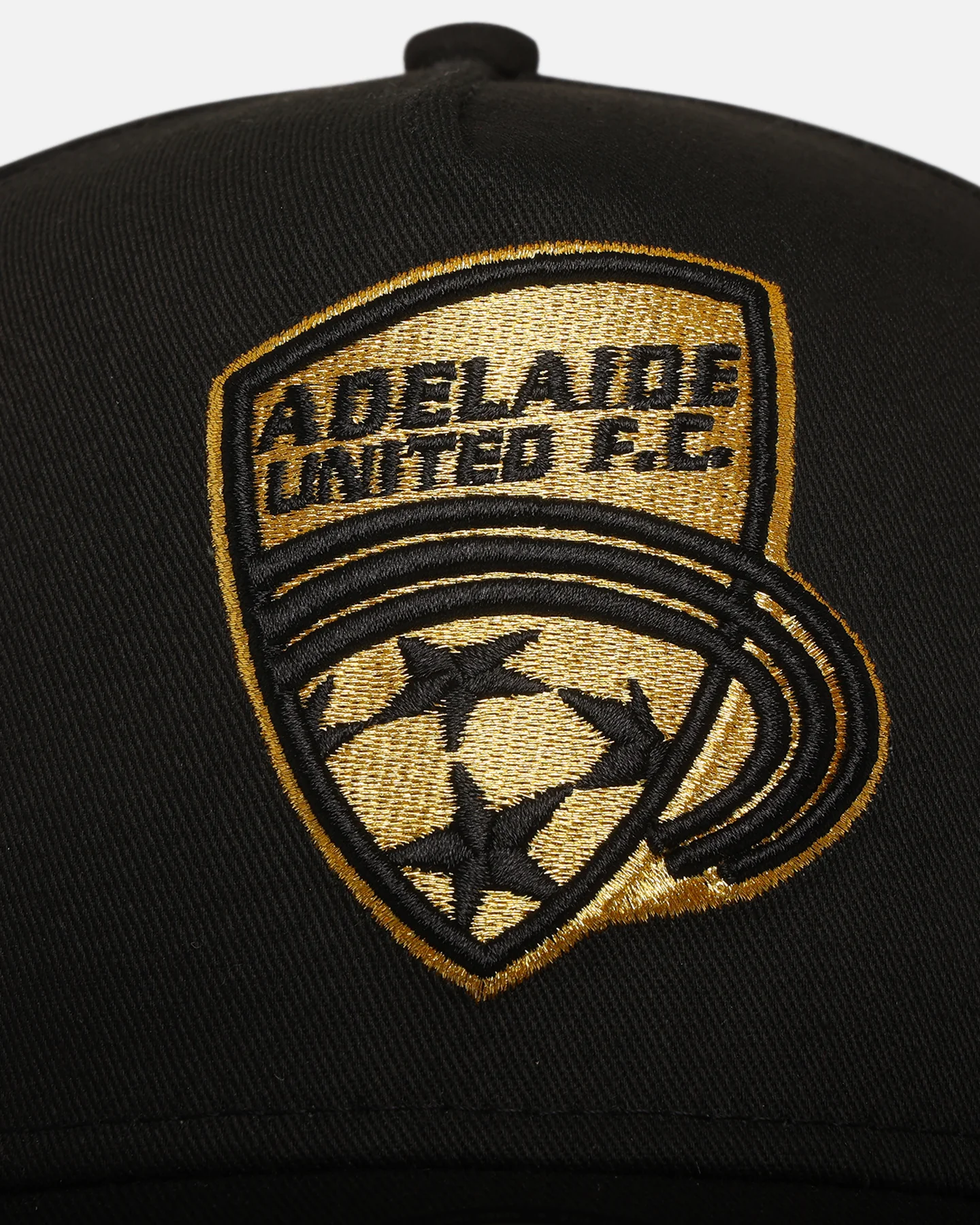 New Era Adelaide United FC 'A-League Exculsive' 9FORTY A-Frame Snapback Black/Gold - Image 5