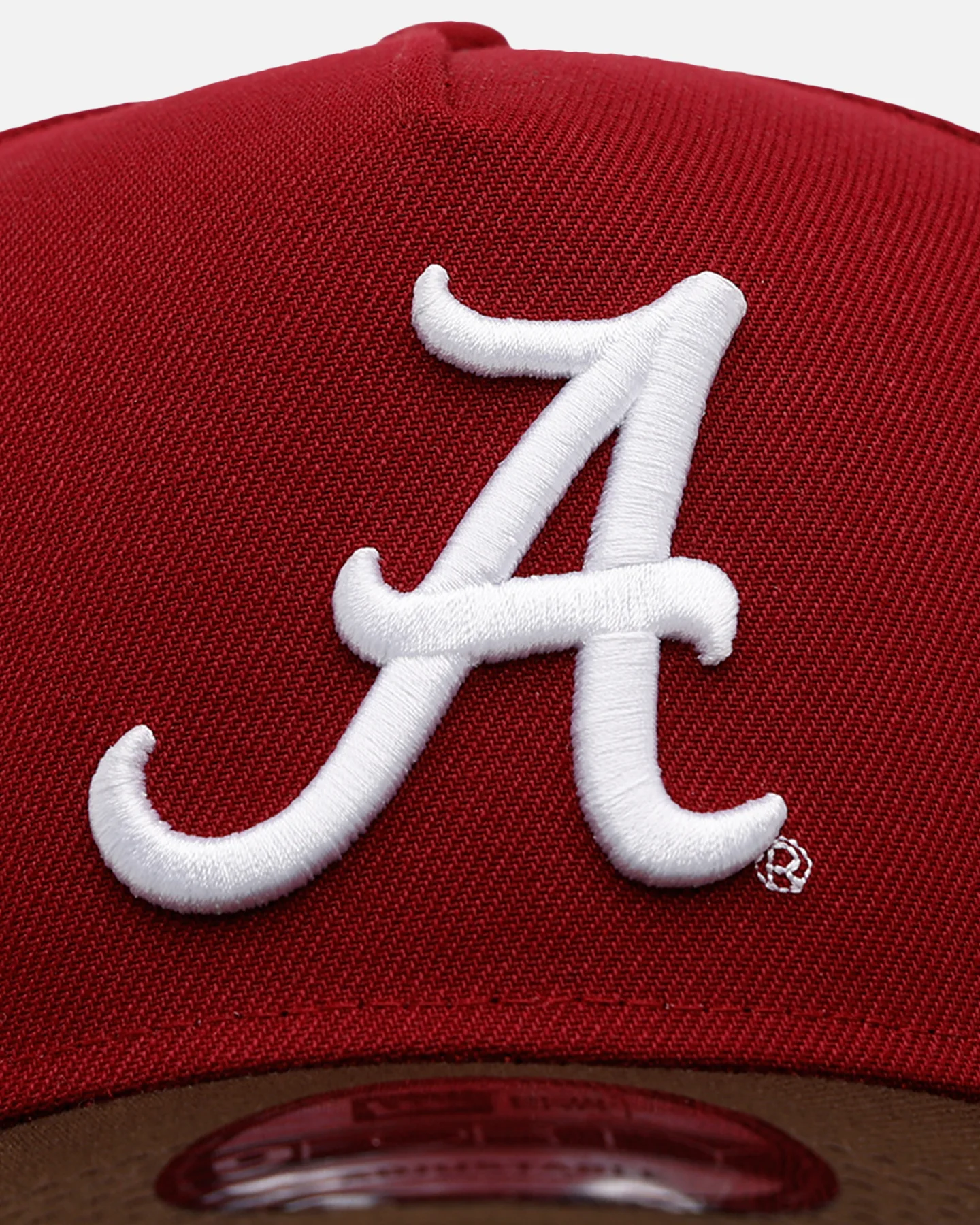 New Era Alabama Crimson Tide 'Walnut Visor' 9FORTY A-Frame Snapback Walnut - Image 5