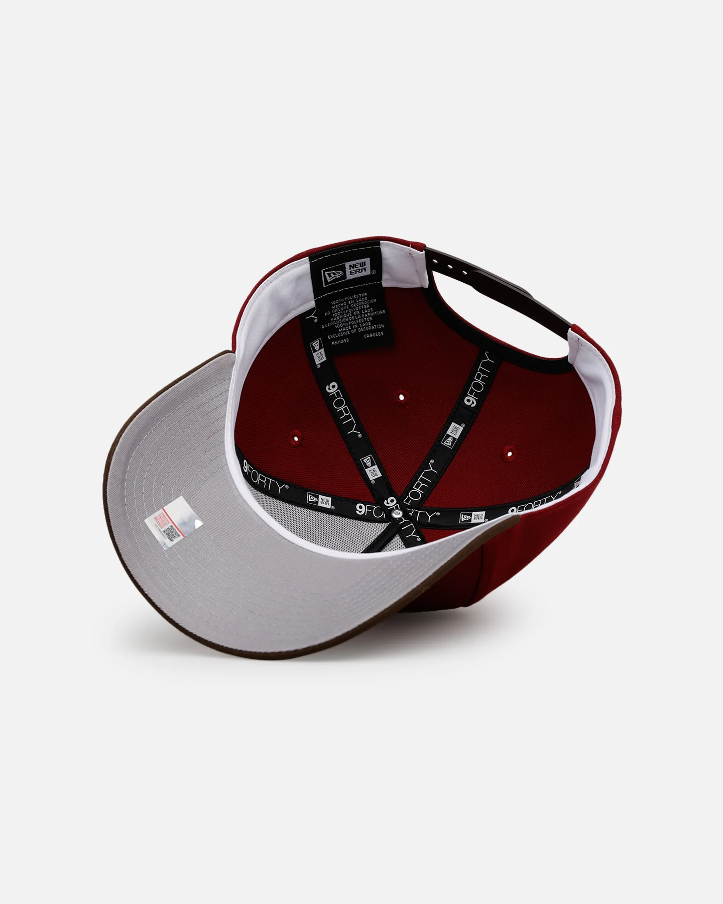 New Era Alabama Crimson Tide 'Walnut Visor' 9FORTY A-Frame Snapback Walnut - Image 6