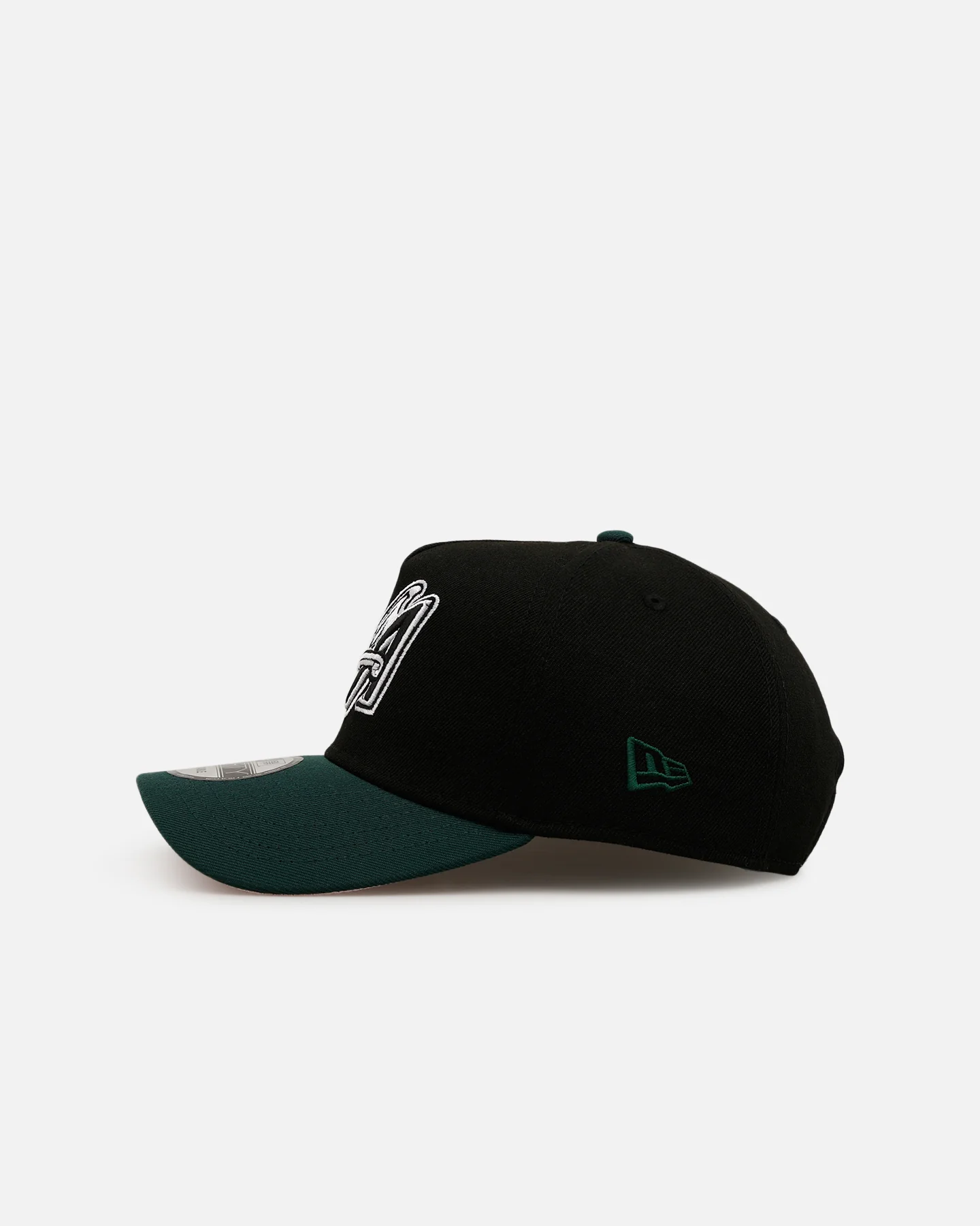 New Era Anaheim Angels 'Black Dark Green' 9FORTY A-Frame Snapback Black/Dark Green - Image 4