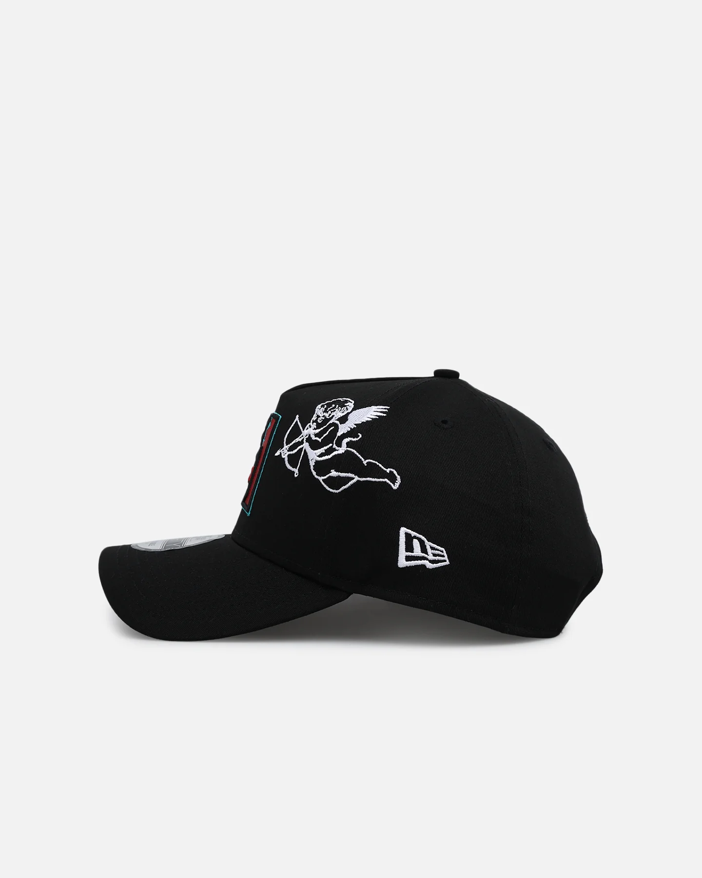 New Era Arizona Diamondbacks 'Cherub Official Team Color' 9FORTY A-Frame Snapback Black - Image 4