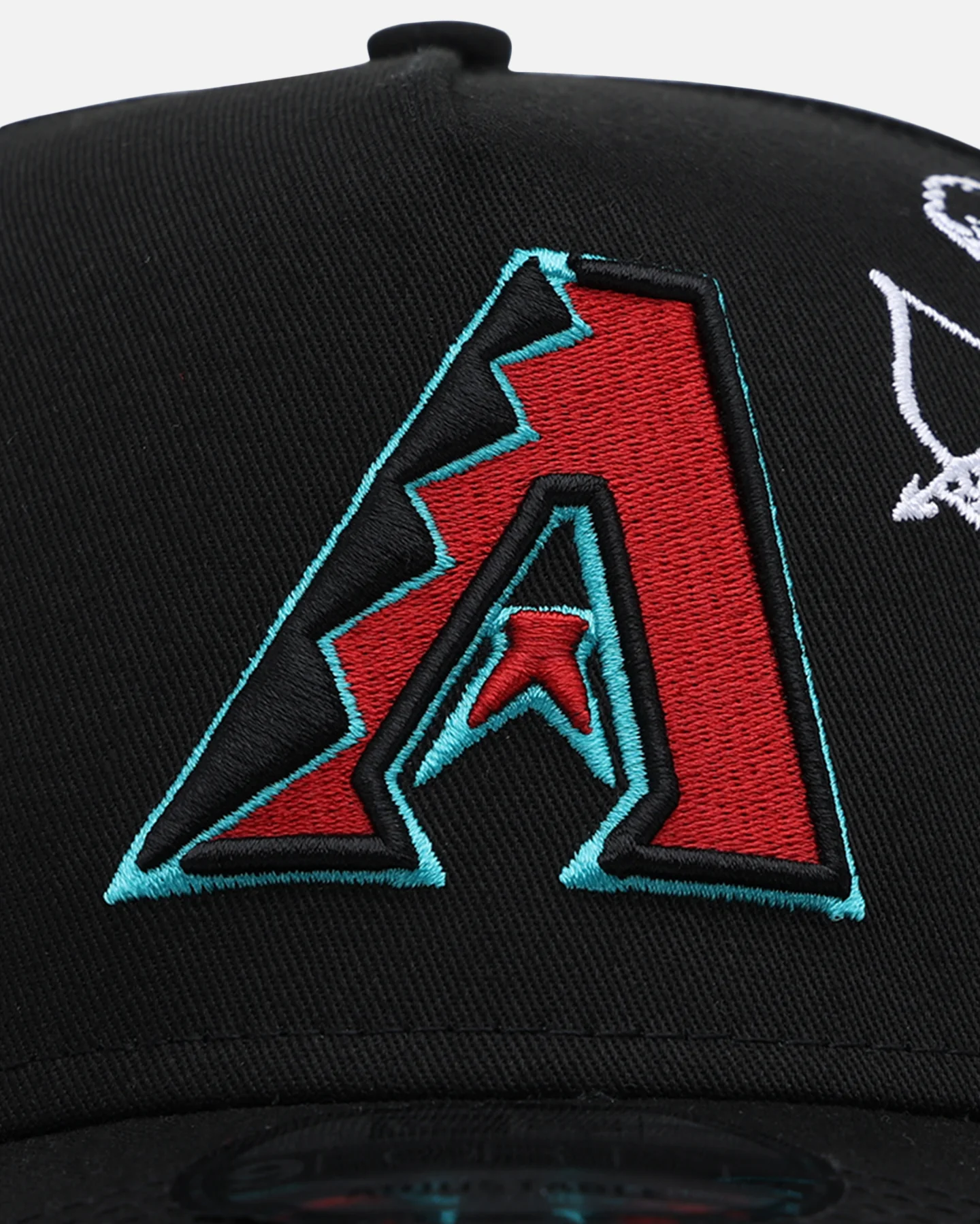 New Era Arizona Diamondbacks 'Cherub Official Team Color' 9FORTY A-Frame Snapback Black - Image 5