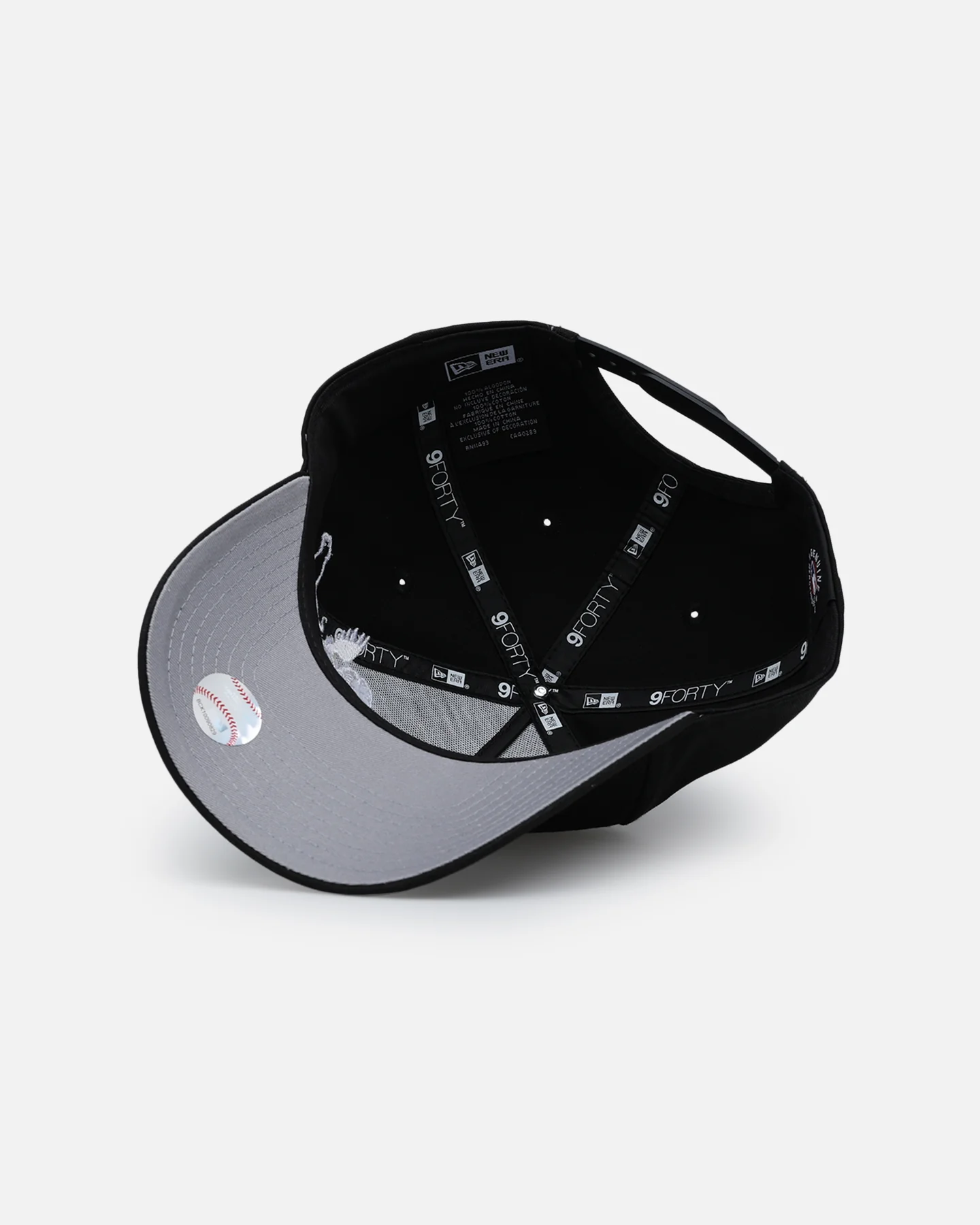 New Era Arizona Diamondbacks 'Cherub Official Team Color' 9FORTY A-Frame Snapback Black - Image 6