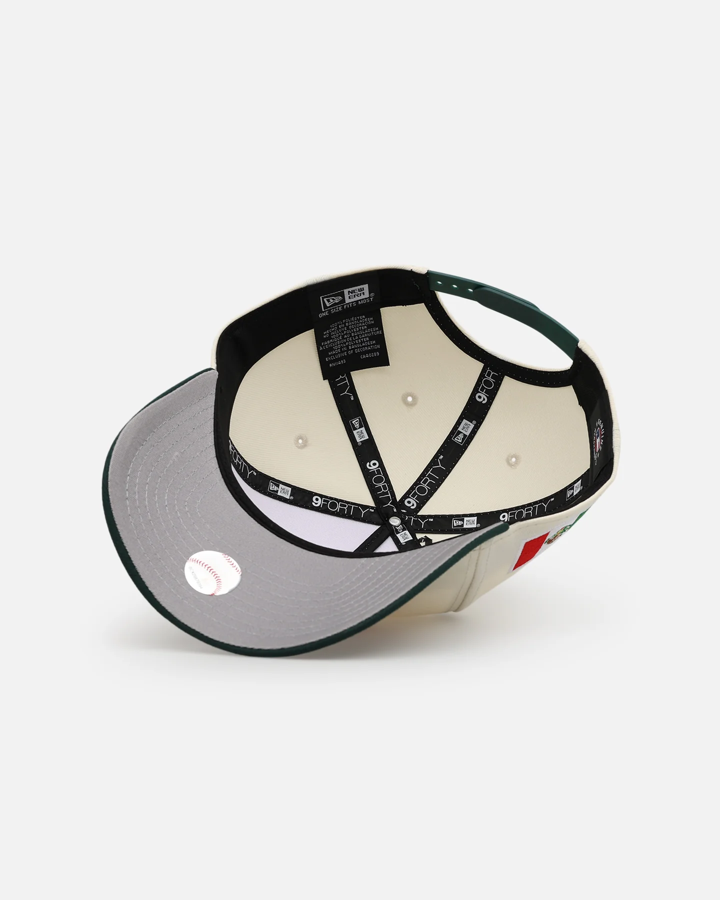 New Era Arizona Diamondbacks 'Mexican Independence Day' 9FORTY A-Frame Snapback Chrome/Dark Green - Image 6