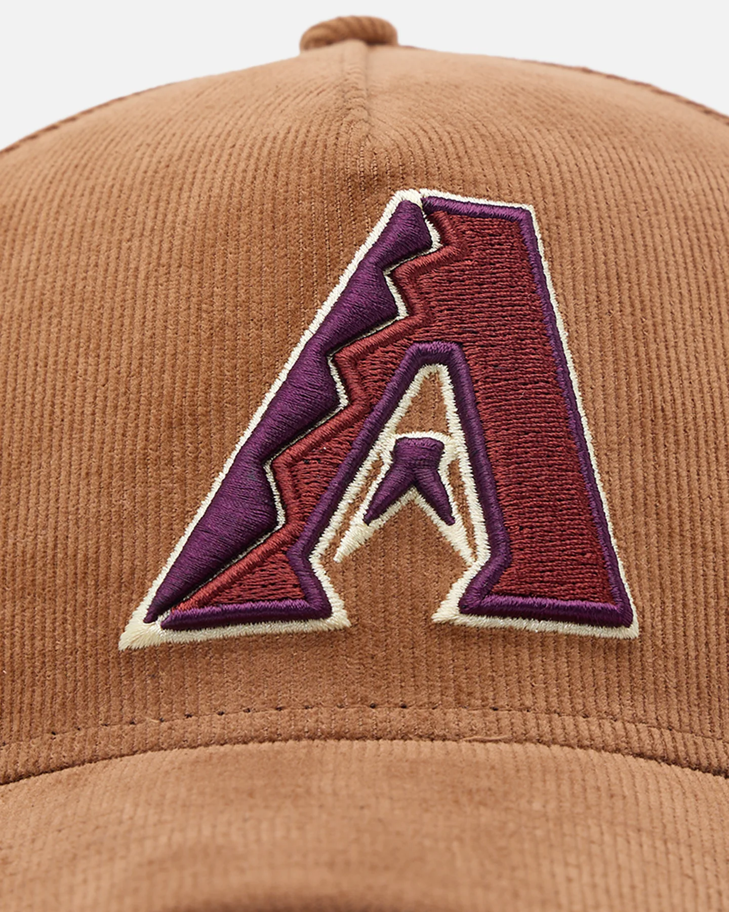 New Era Arizona Diamondbacks 'Ornamental Corduroy' 9FORTY A-Frame Snapback Tan - Image 6
