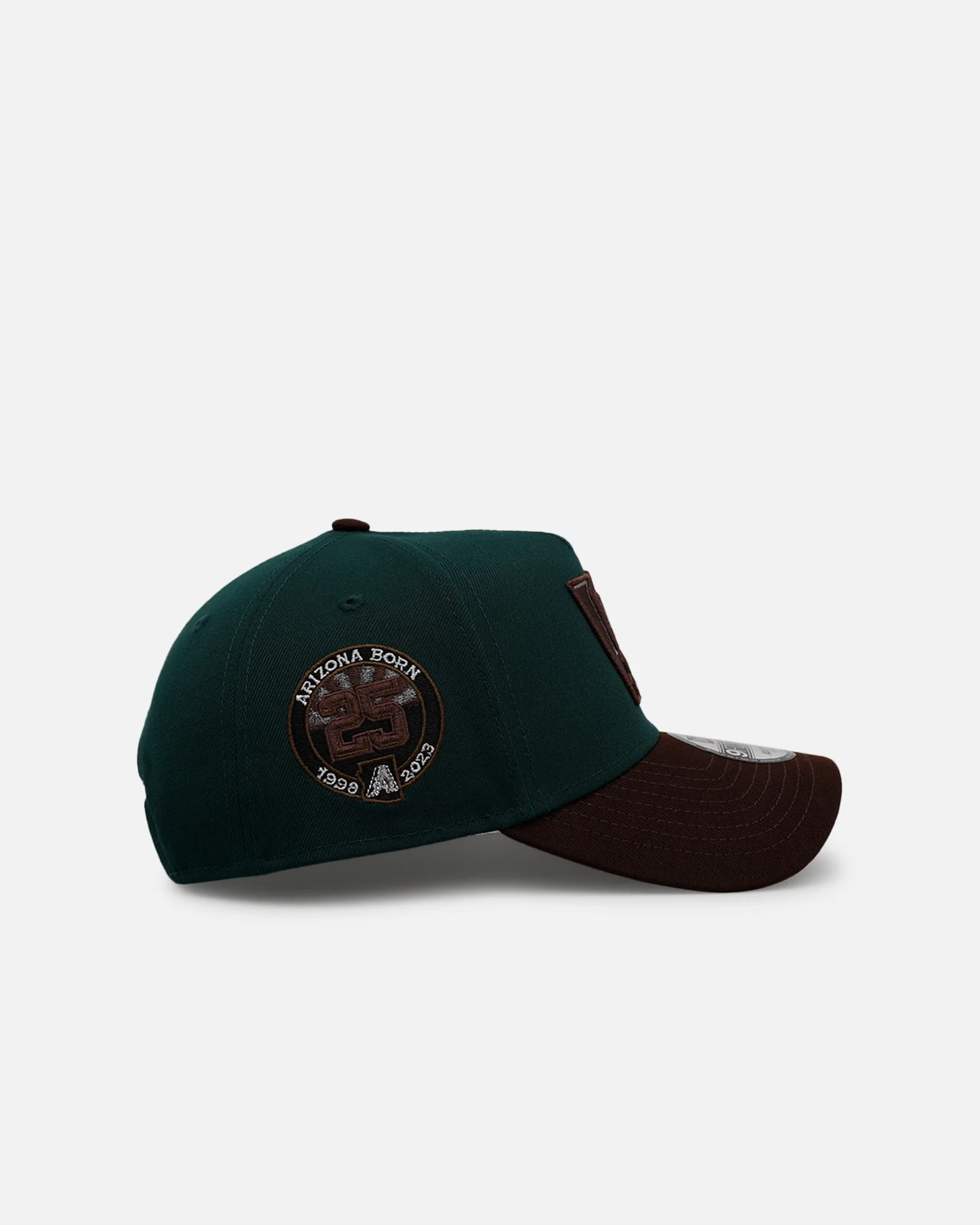 New Era Arizona Diamondbacks 'Rainforest' 9FORTY A-Frame Snapback Green/Brown - Image 3