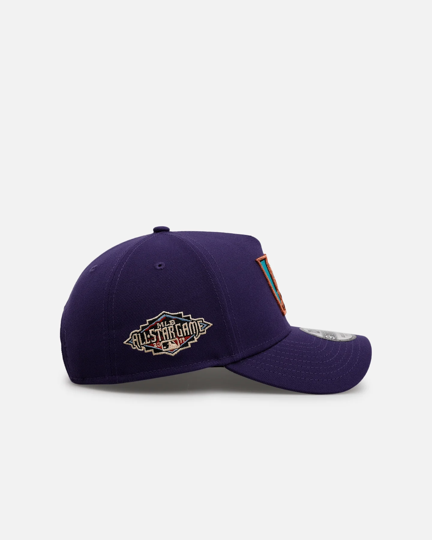 New Era Arizona Diamondbacks 'Upside Down Dbacks' 9FORTY A-Frame Snapback Purple - Image 3