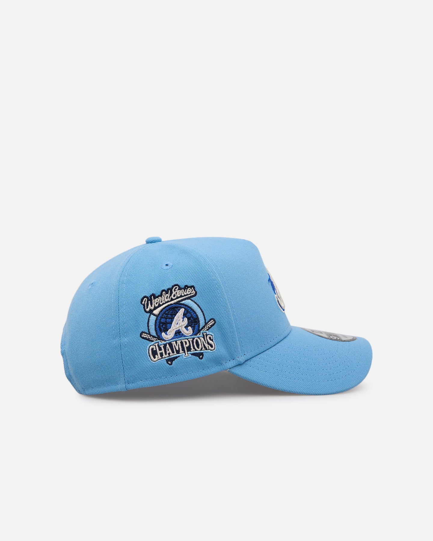 New Era Atlanta Braves 'Black Sky Blue' 9FORTY A-Frame Snapback Sky Blue - Image 3