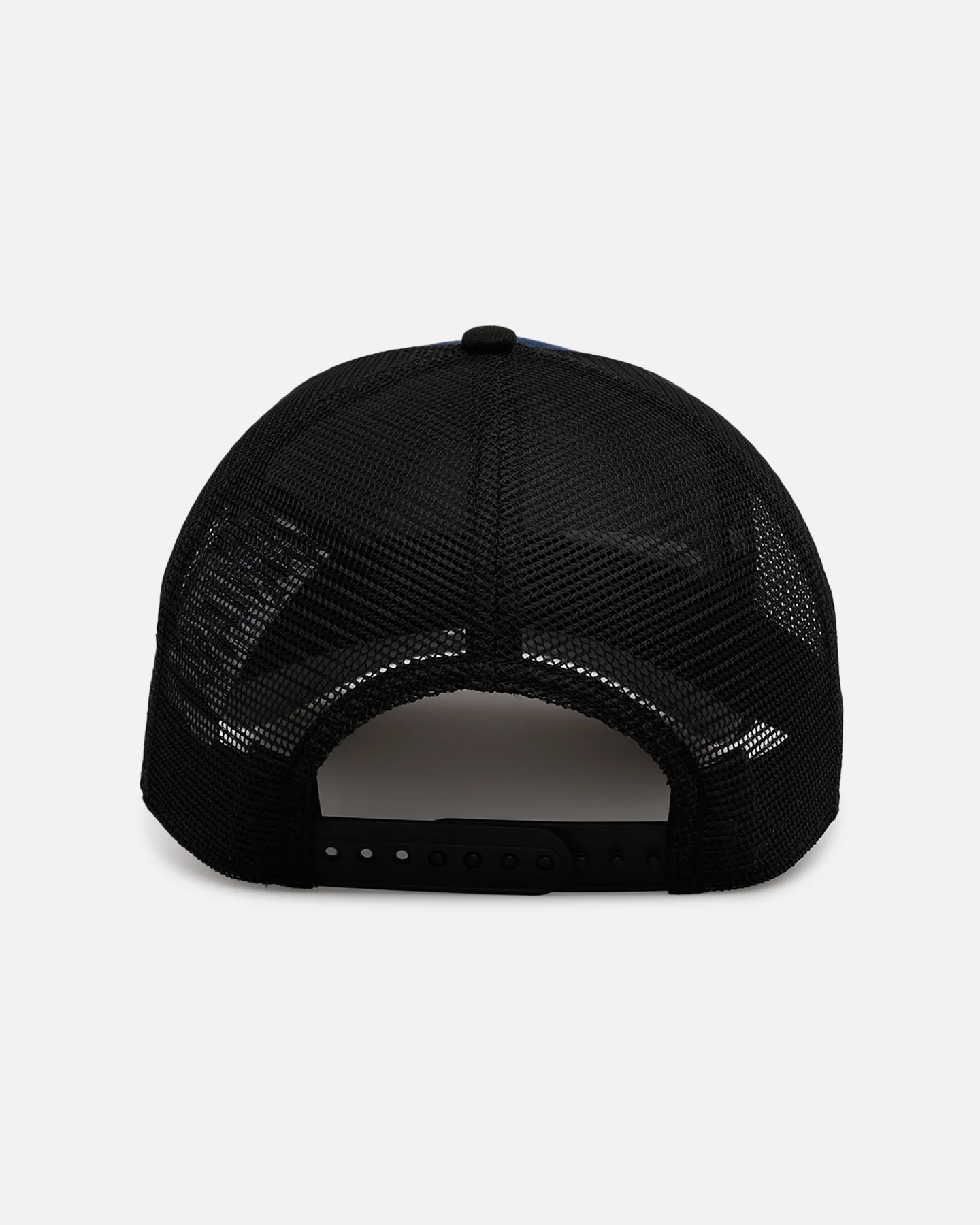 New Era Atlanta Braves 'Bleach' 9FORTY A-Frame Trucker Snapback Denim - Image 2