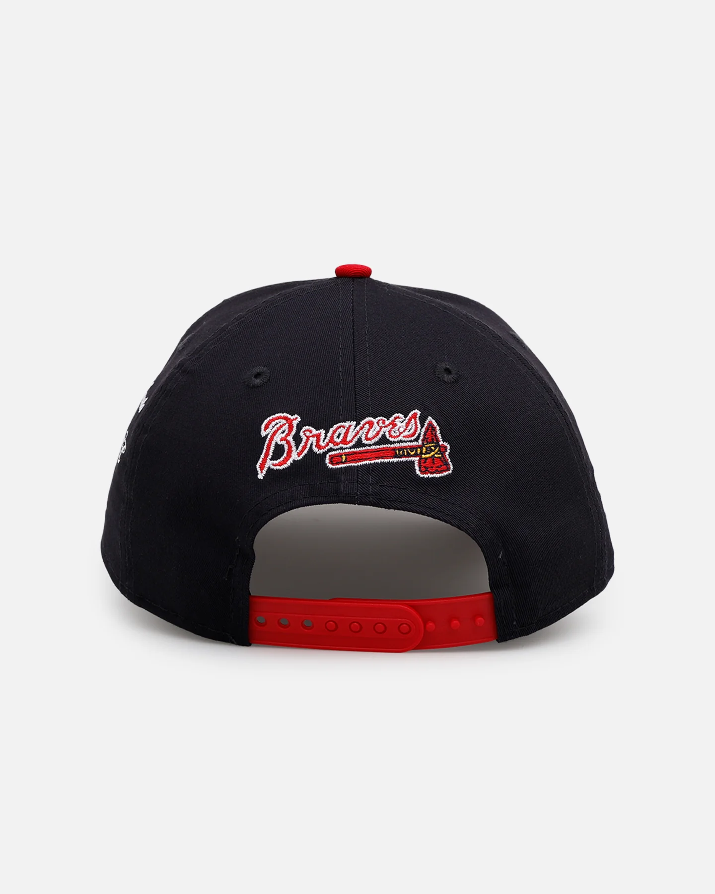 New Era Atlanta Braves 'City Icons' 9FORTY A-Frame Snapback Navy/Red - Image 2