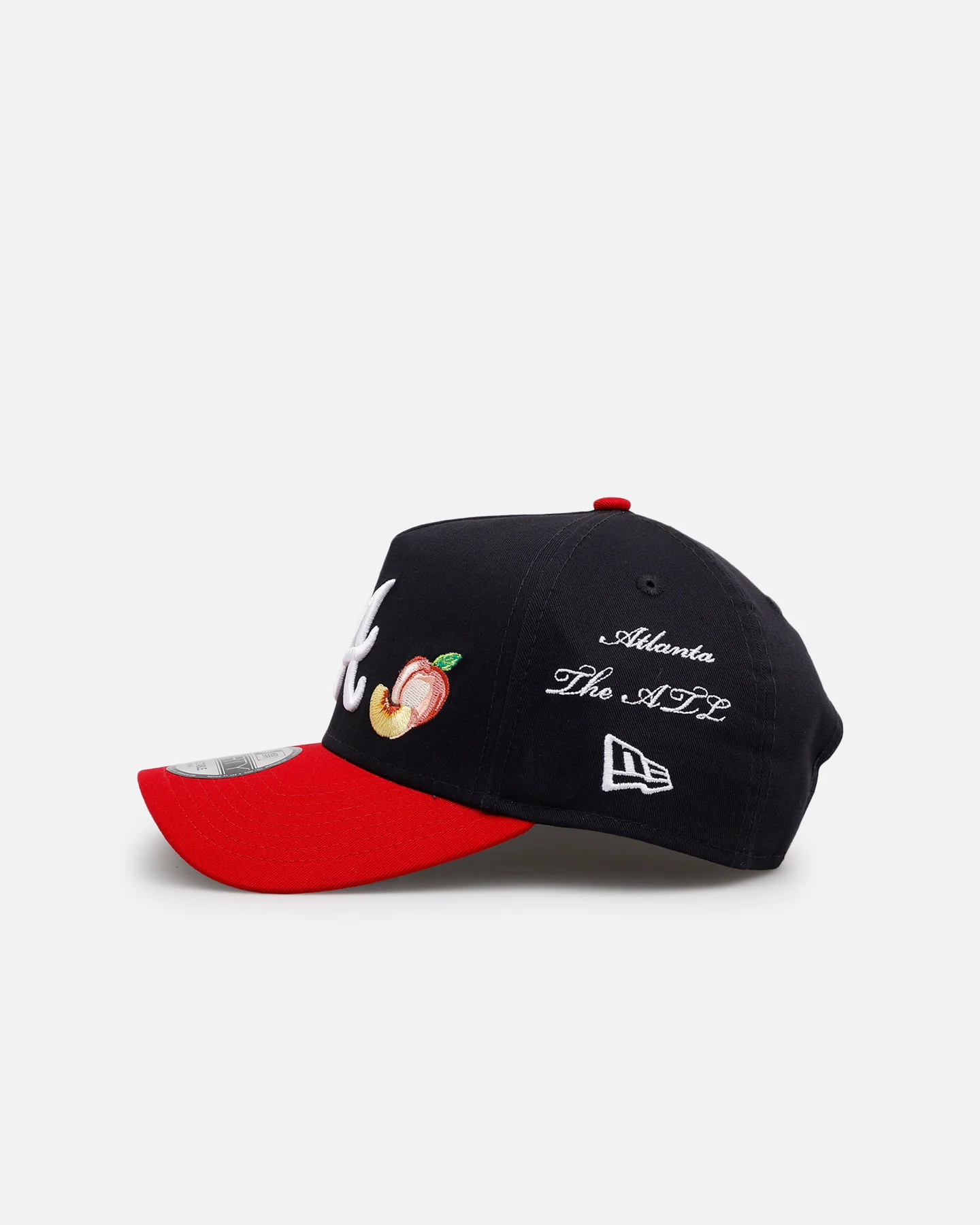 New Era Atlanta Braves 'City Icons' 9FORTY A-Frame Snapback Navy/Red - Image 4
