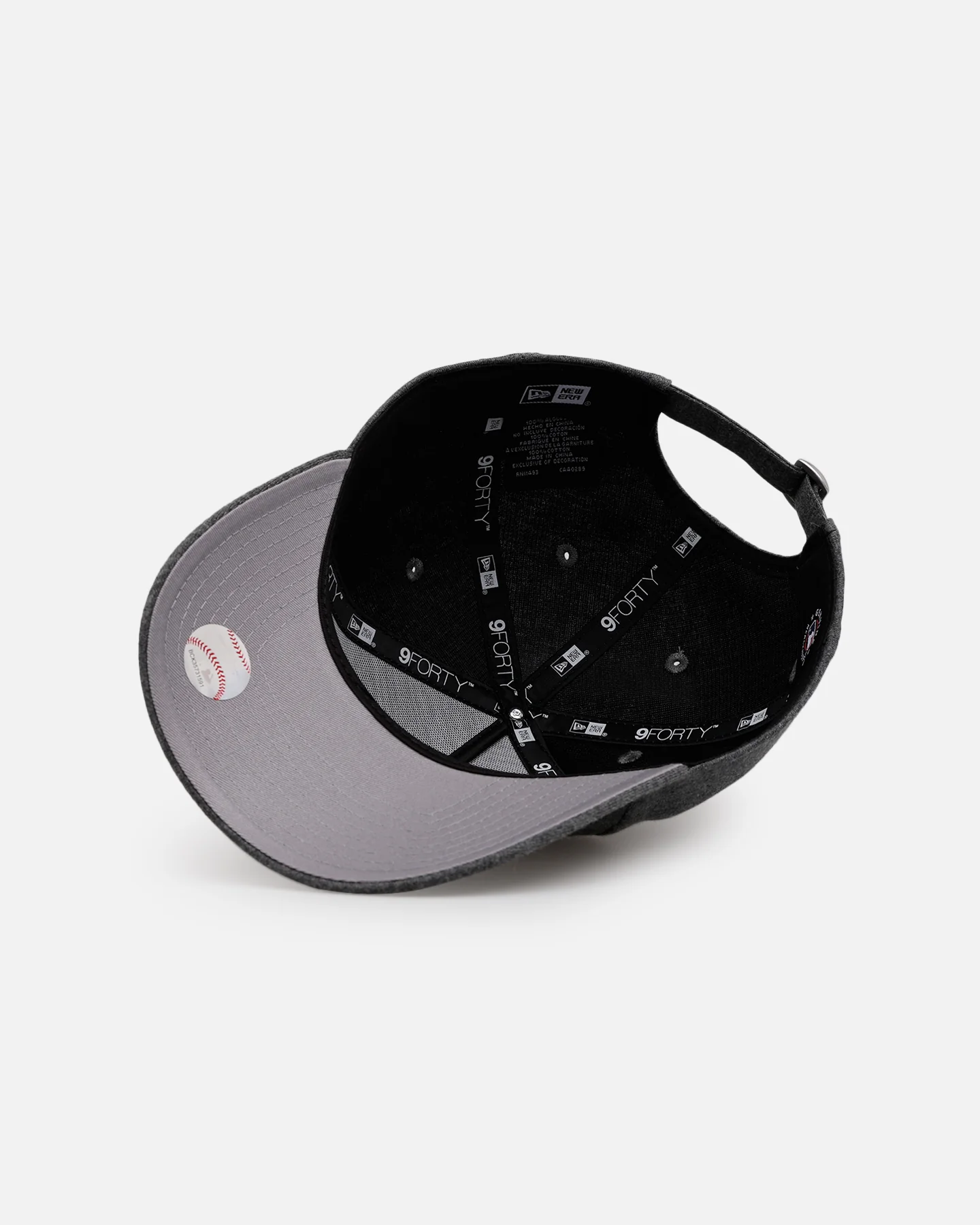 New Era Atlanta Braves 'Cozy 2.0' 9FORTY A-Frame Strapback Black - Image 6