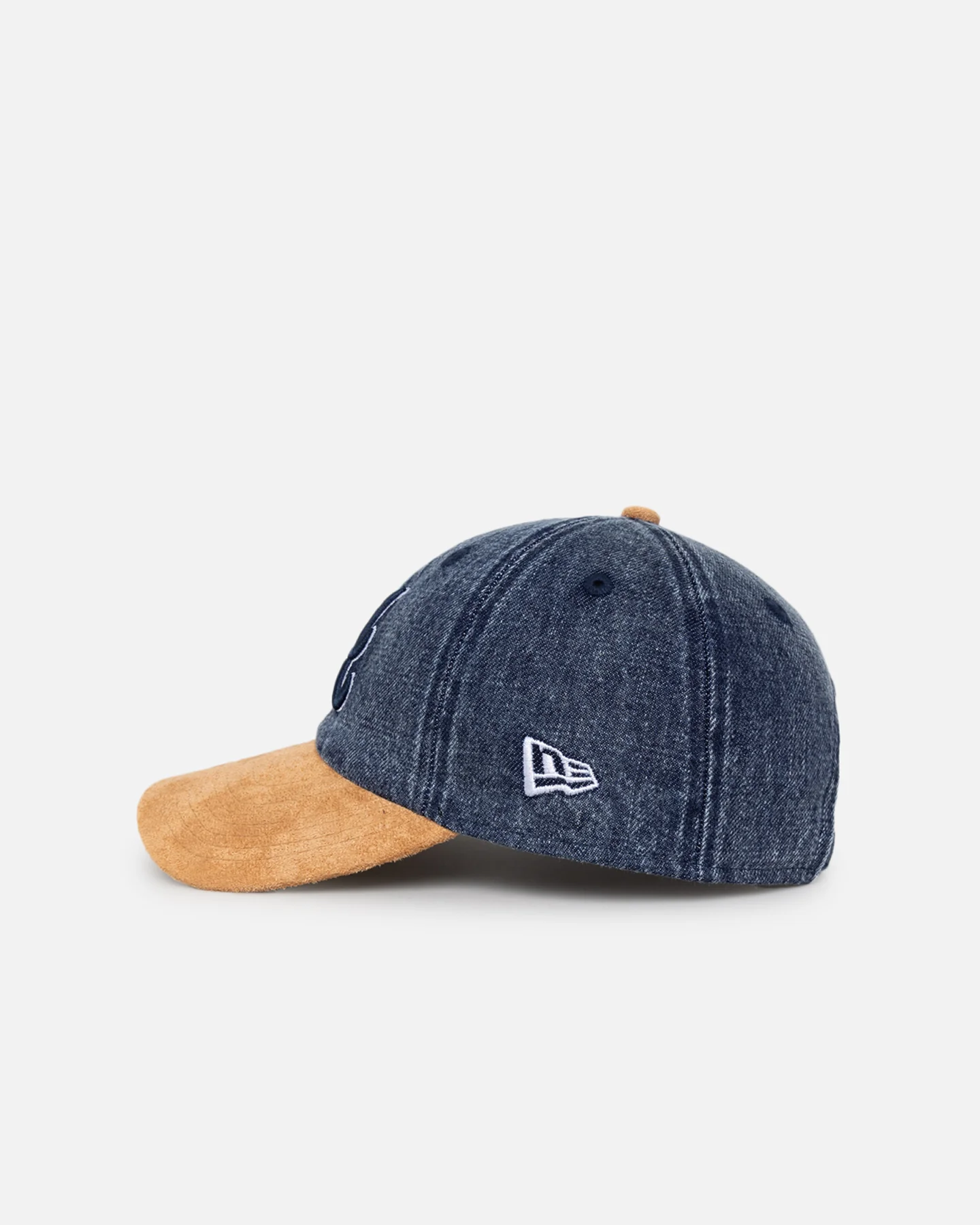 New Era Atlanta Braves 'Denim Shades' Casual Classic Strapback Denim/Wheat - Image 5