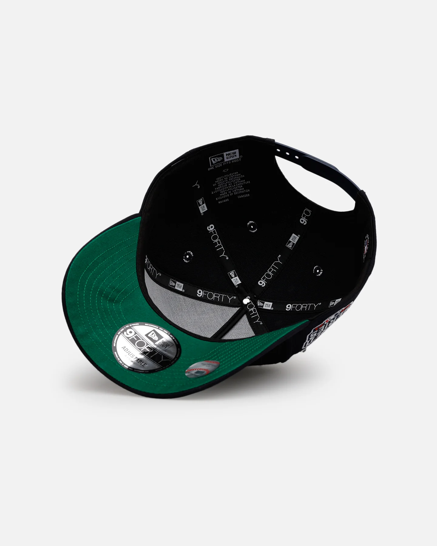 New Era Atlanta Braves 'Embellishment' 9FORTY A-Frame Snapback Navy - Image 6
