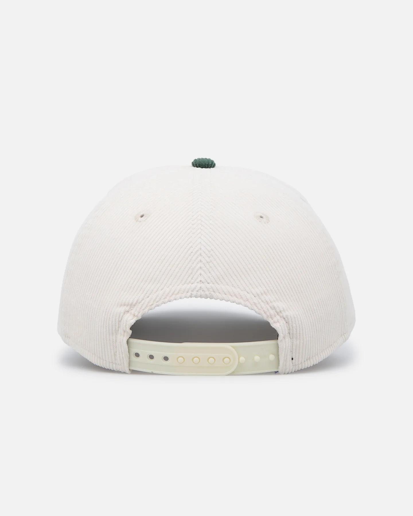 New Era Atlanta Braves 'Heritage Golf' Pre-Curved Golfer Snapback Chrome White - Image 2