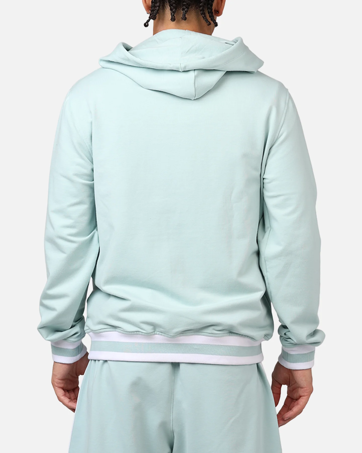 New Era Atlanta Braves 'Logo Select Mint' Full Zip Hoodie Mint/White - Image 2