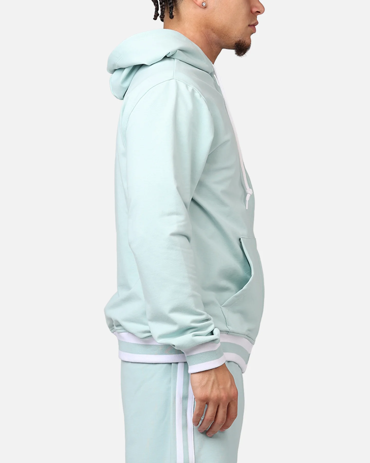 New Era Atlanta Braves 'Logo Select Mint' Full Zip Hoodie Mint/White - Image 4