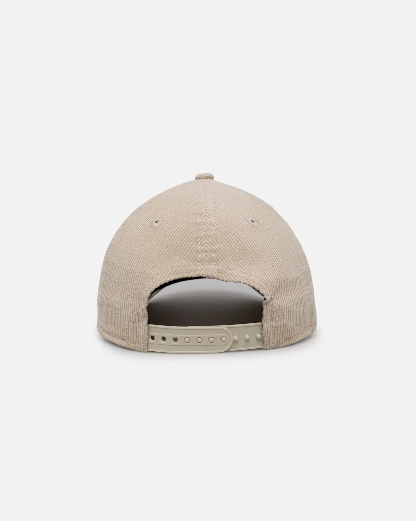 New Era Atlanta Braves 'Micro Cord Cream' 9FORTY A-Frame Snapback Cream/White - Image 2