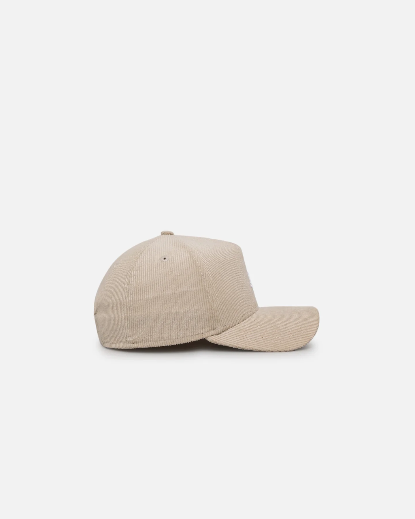 New Era Atlanta Braves 'Micro Cord Cream' 9FORTY A-Frame Snapback Cream/White - Image 3