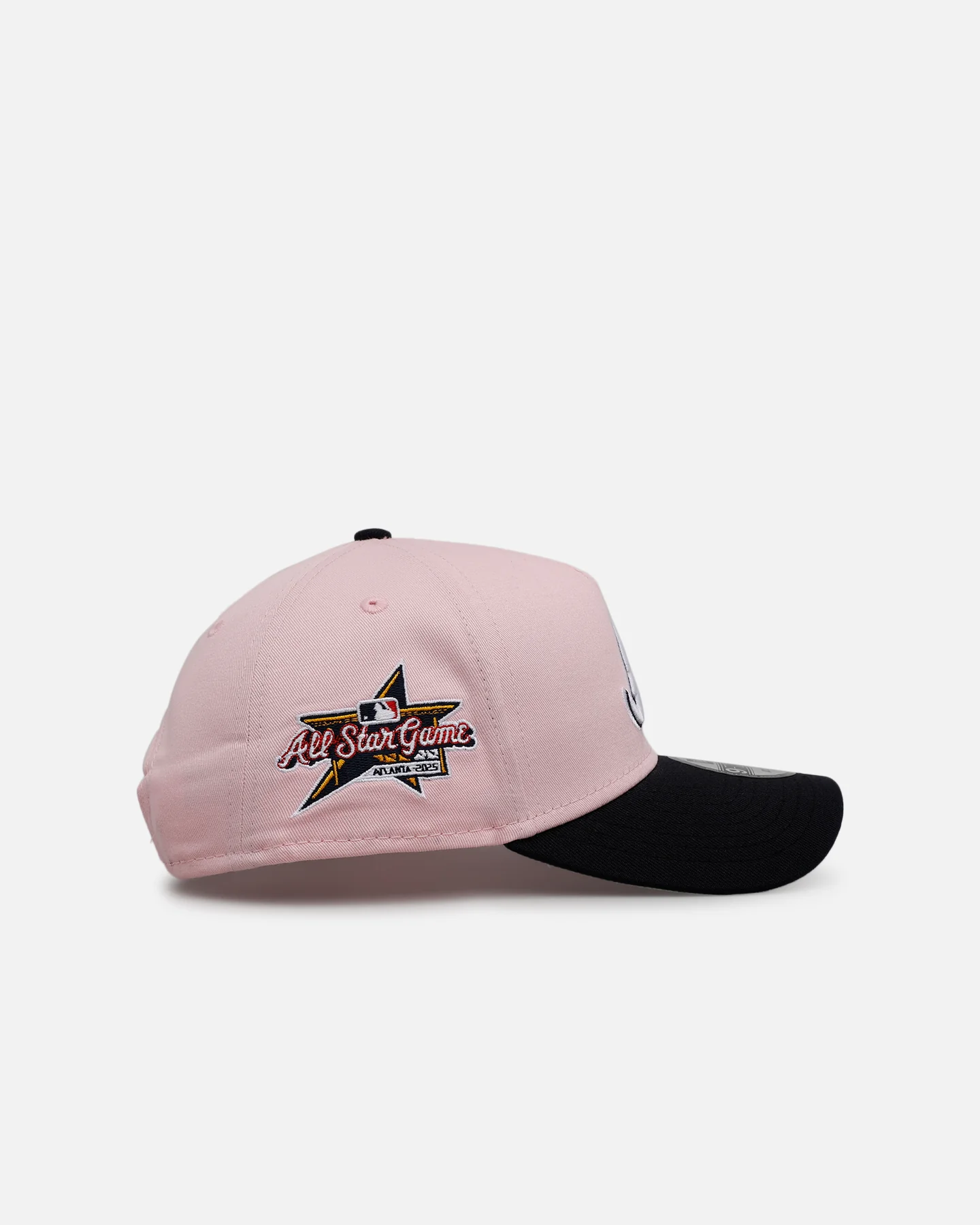 New Era Atlanta Braves 'Pink Crown' 9FORTY A-Frame Snapback Pink - Image 3