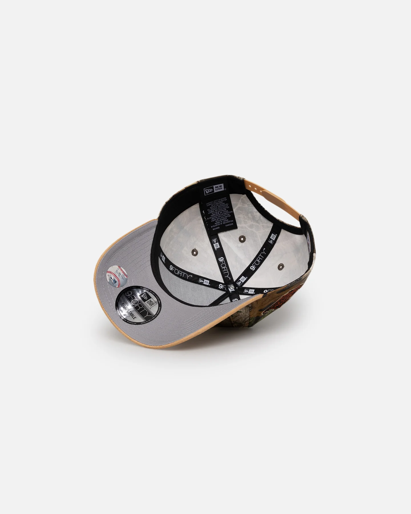 New Era Atlanta Braves 'Real Tree Tan Suede' 9FORTY A-Frame Snapback Real Tree - Image 6